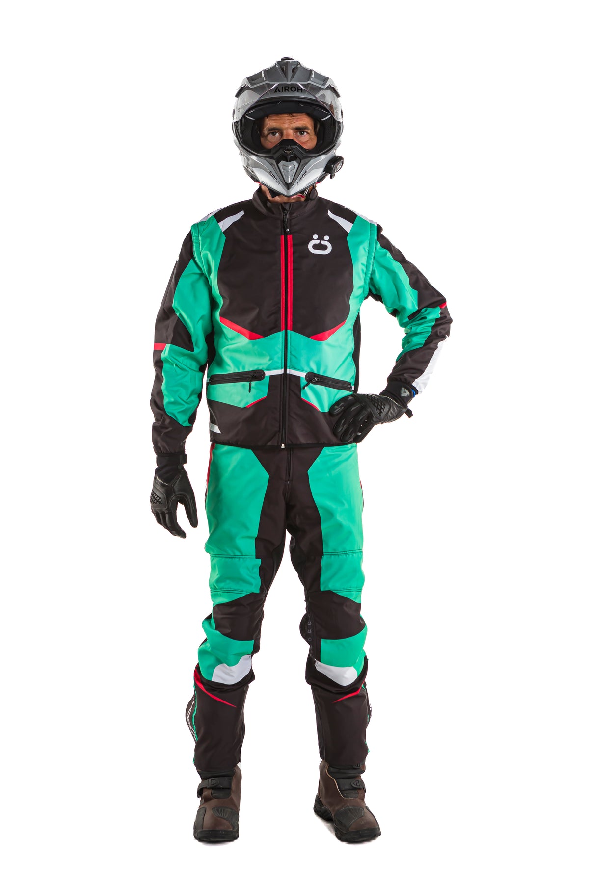 Kit de moto trail verde