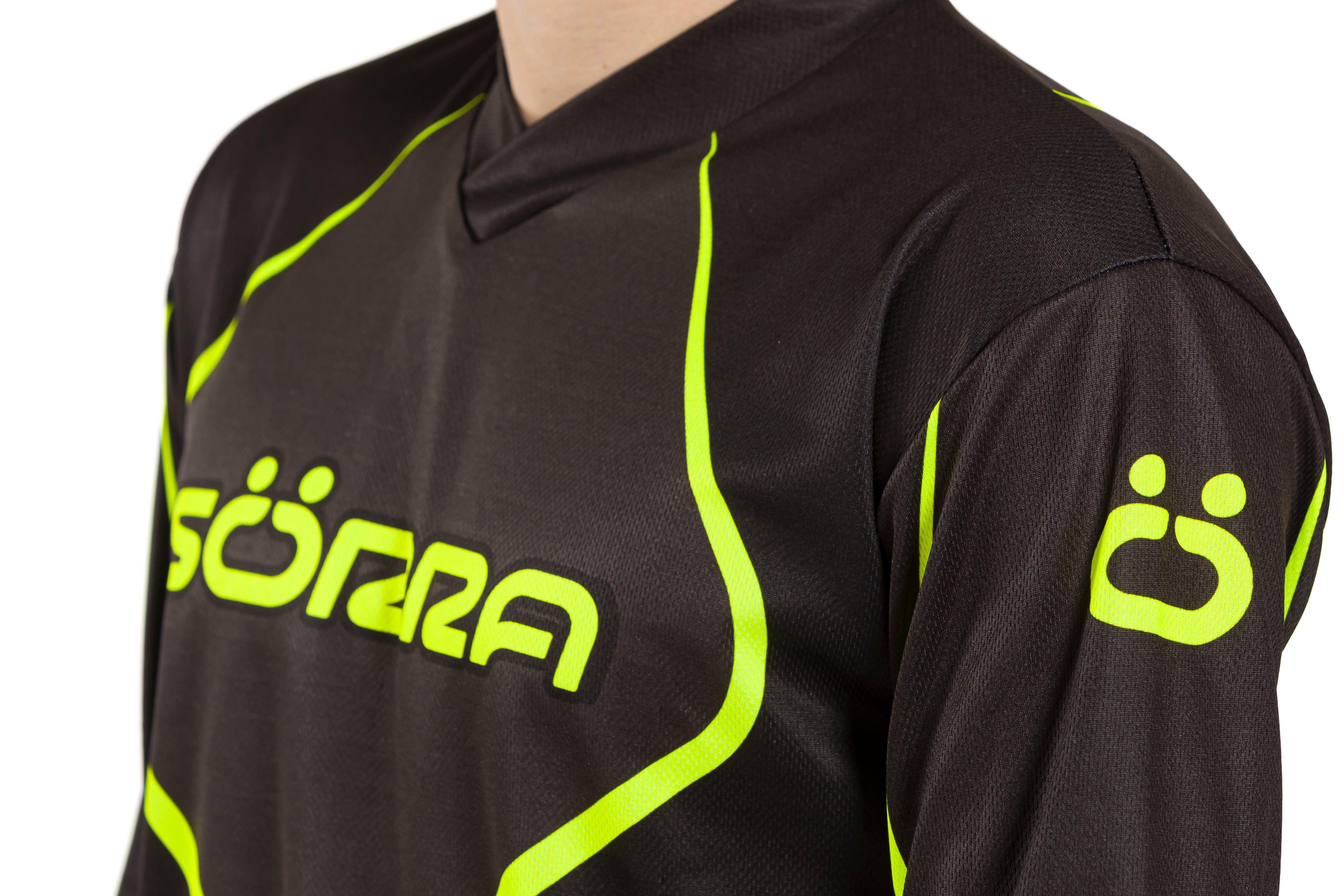 T-Shirt Trial Sörra 1 Racing Black - Yellow