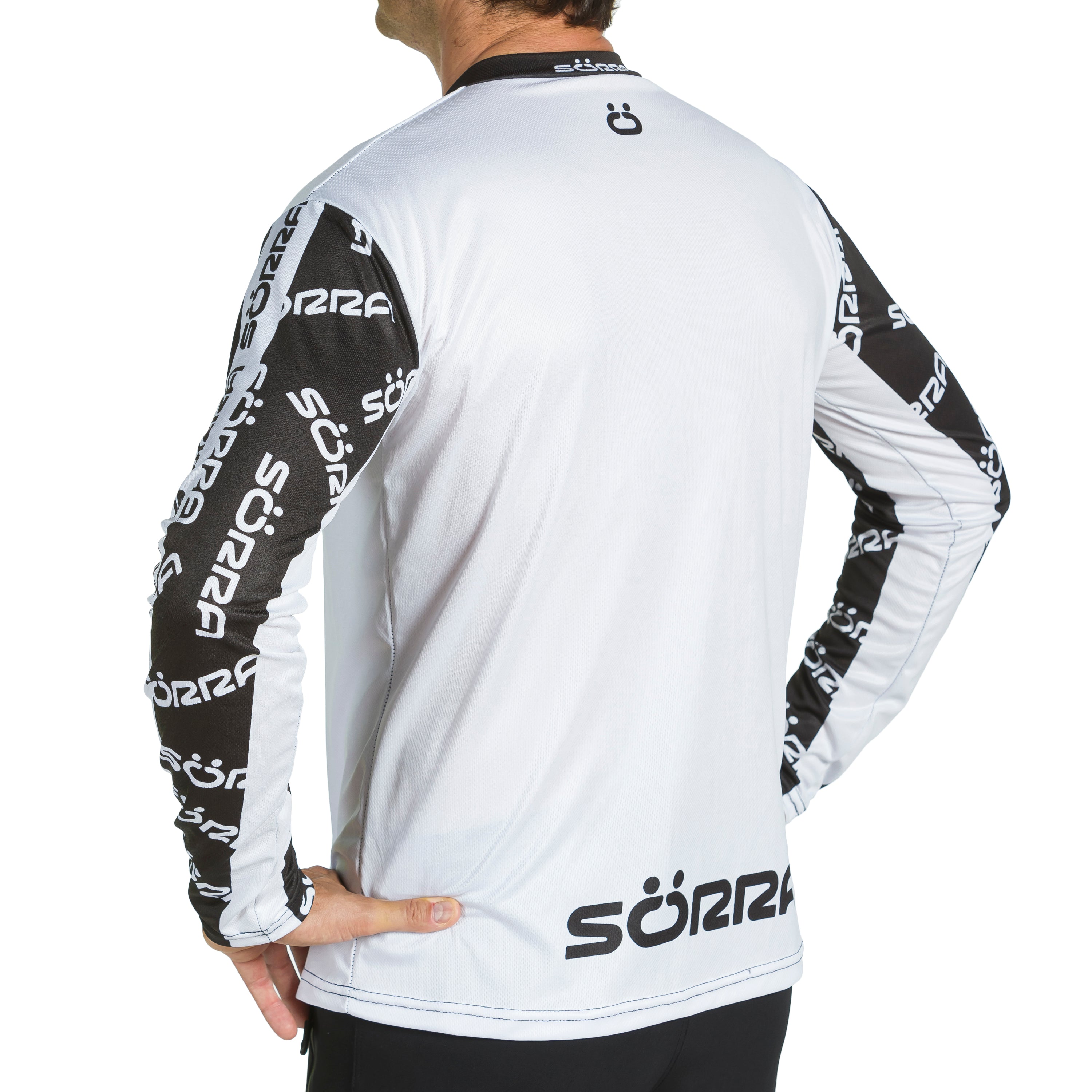 Conjunto de Ropa MTB 2 Letras Blanca
