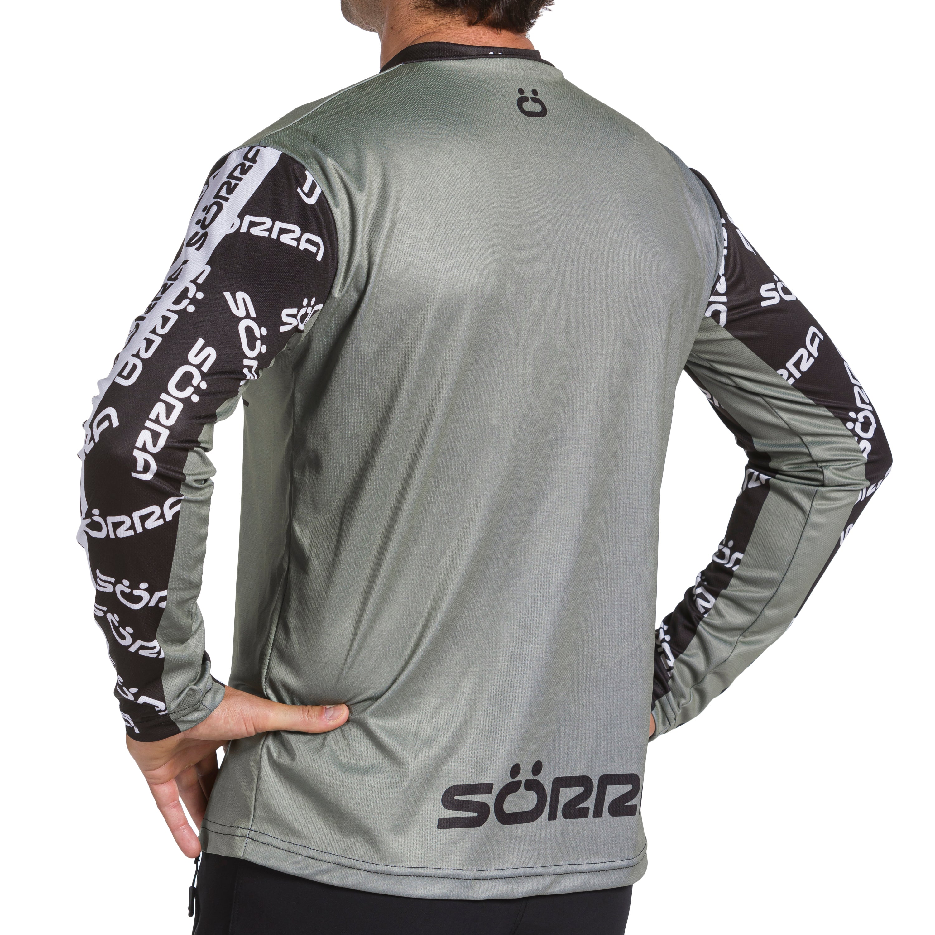 Conjunto de Ropa MTB 2 Letras Gris