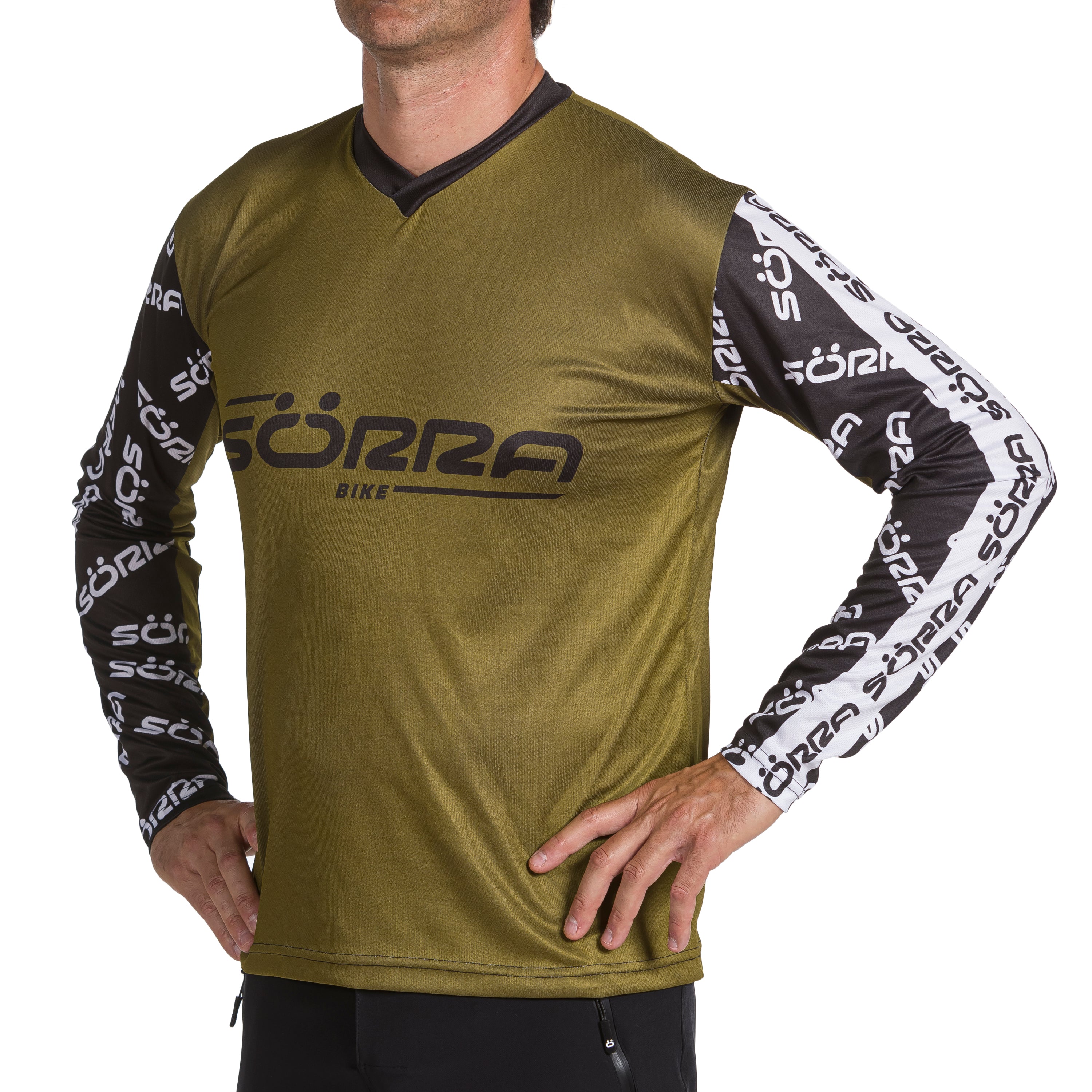 Conjunto de Ropa MTB 2 Letras Verde