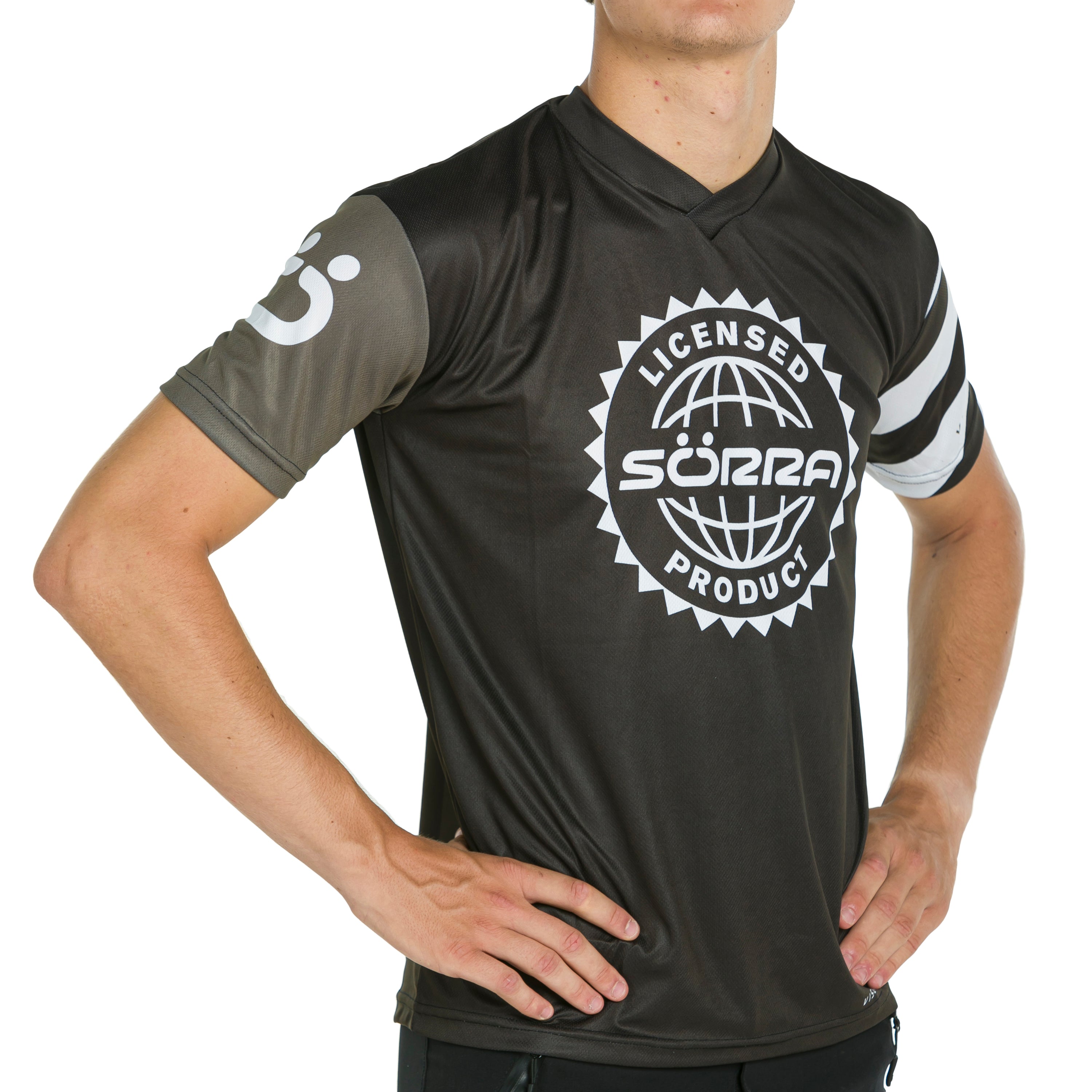 Conjunto de Ropa MTB SS 2 Serie Visual Gris
