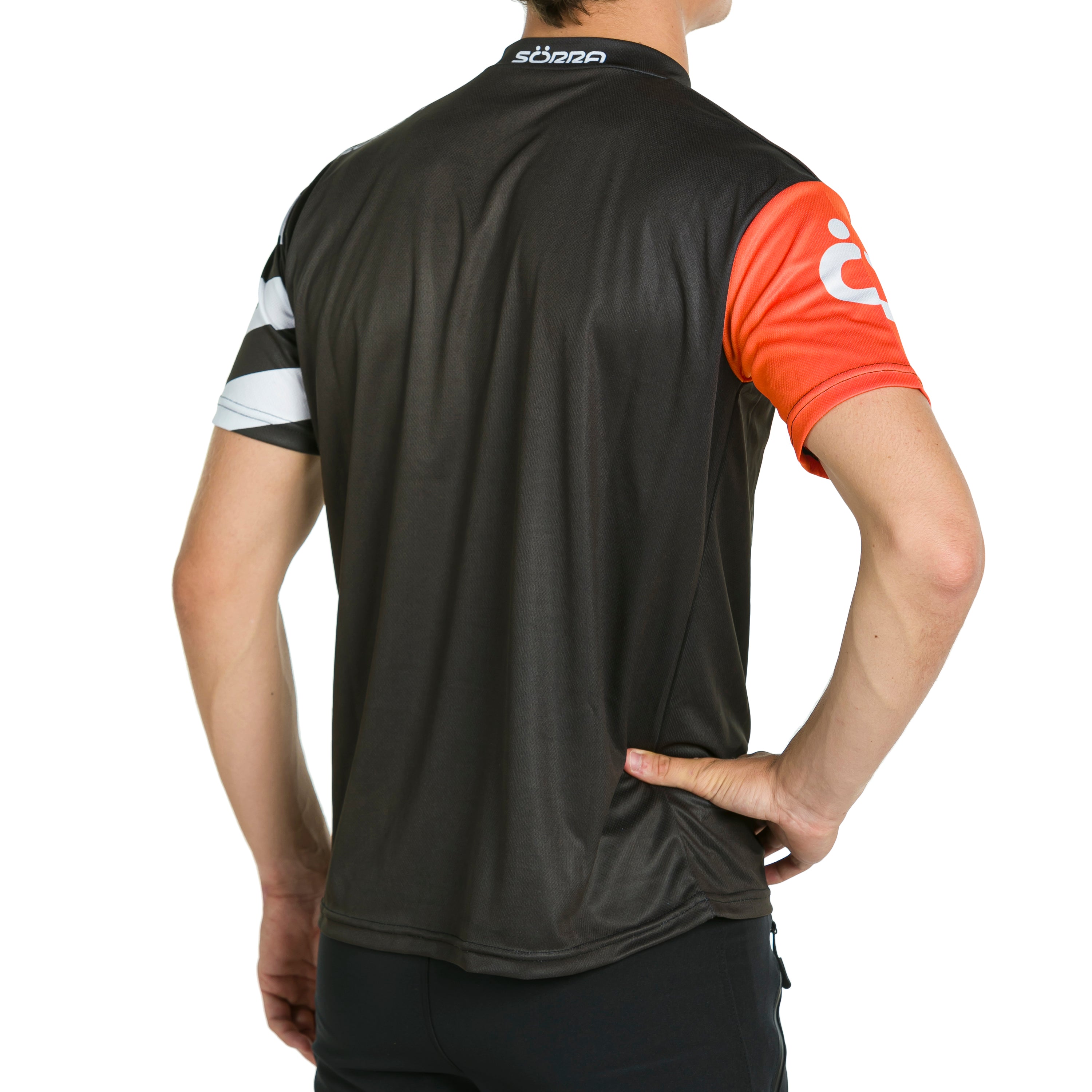 Conjunto de Ropa MTB SS 2 Serie Visual Naranja