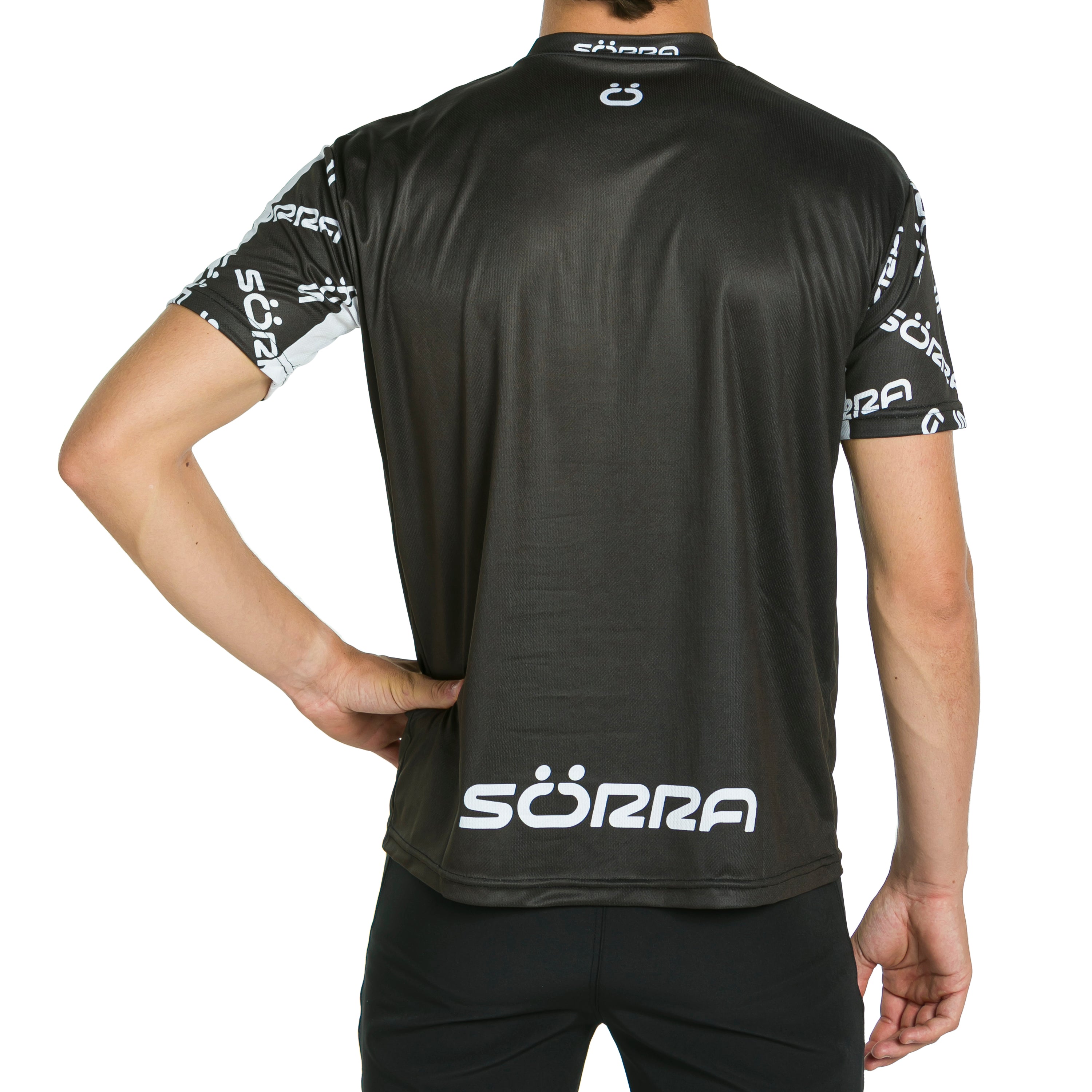 Conjunto de Ropa MTB SS 2 Letras Negra