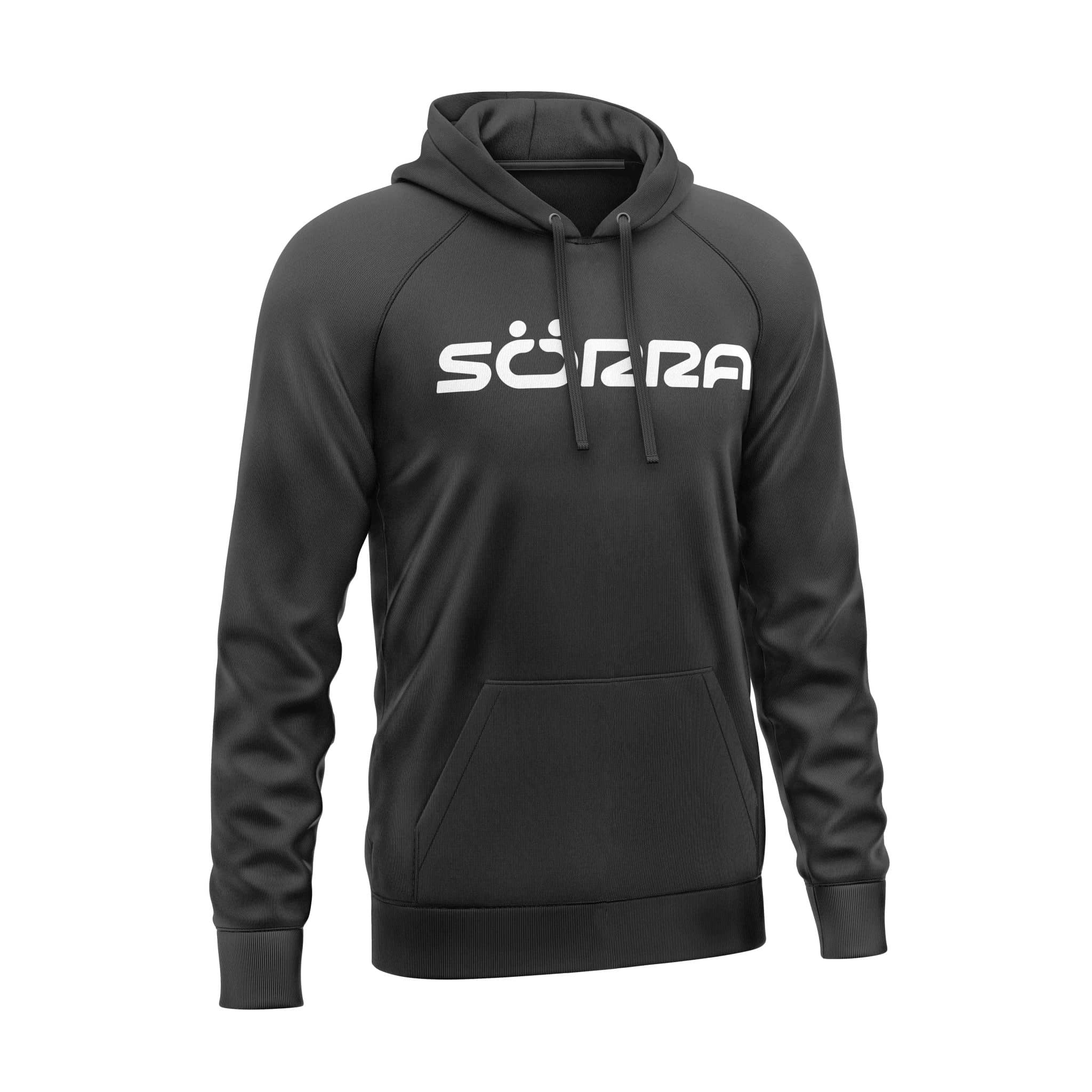 SUDADERA CON CAPUCHA BÁSICA NEGRA
