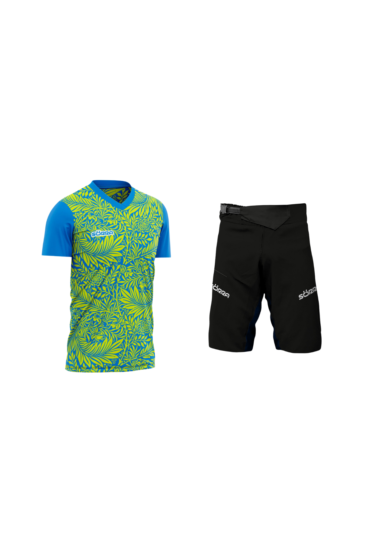 CONJUNTO MTB SS 2 TROPIC AMARILLO-AZUL