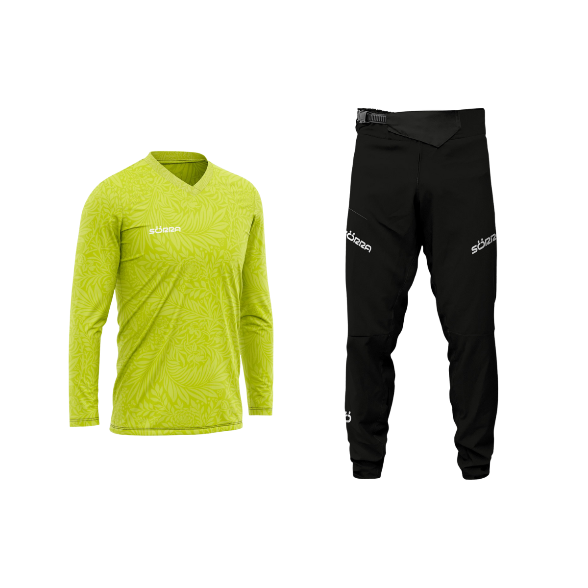 Conjunto de Ropa MTB 2 Tropic Amarillo