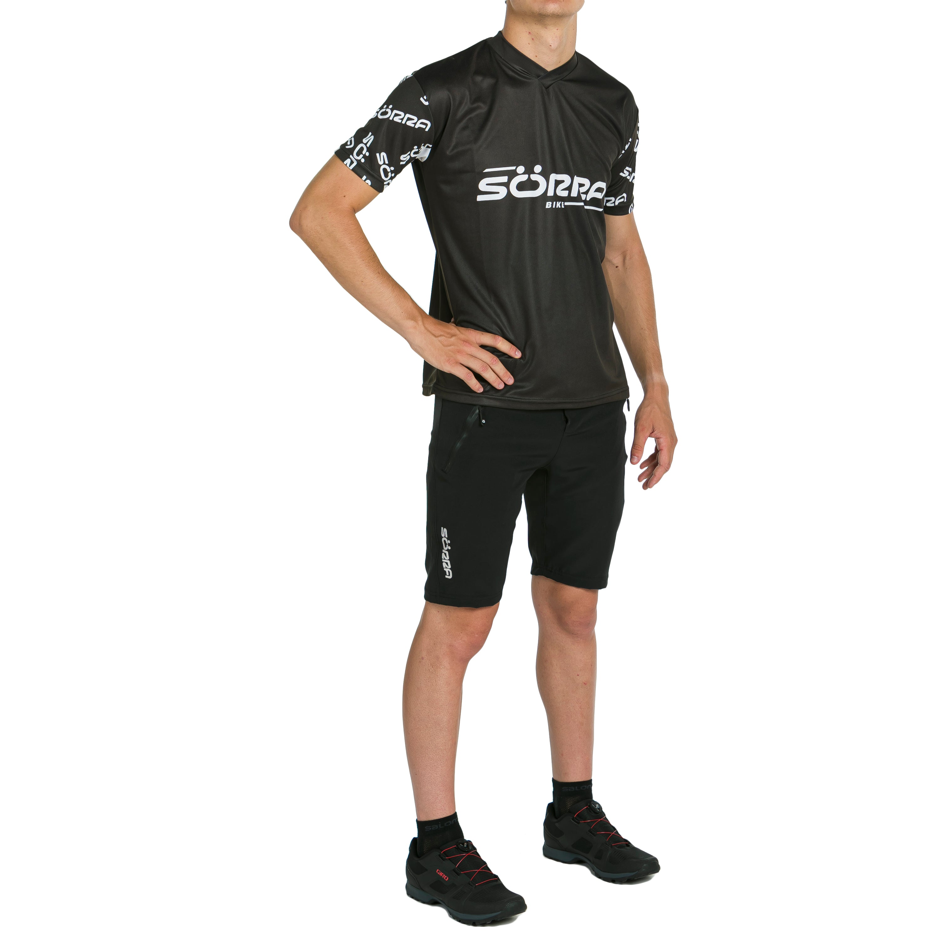 CONJUNTO MTB SS 2 VISUAL SERIES NEGRO