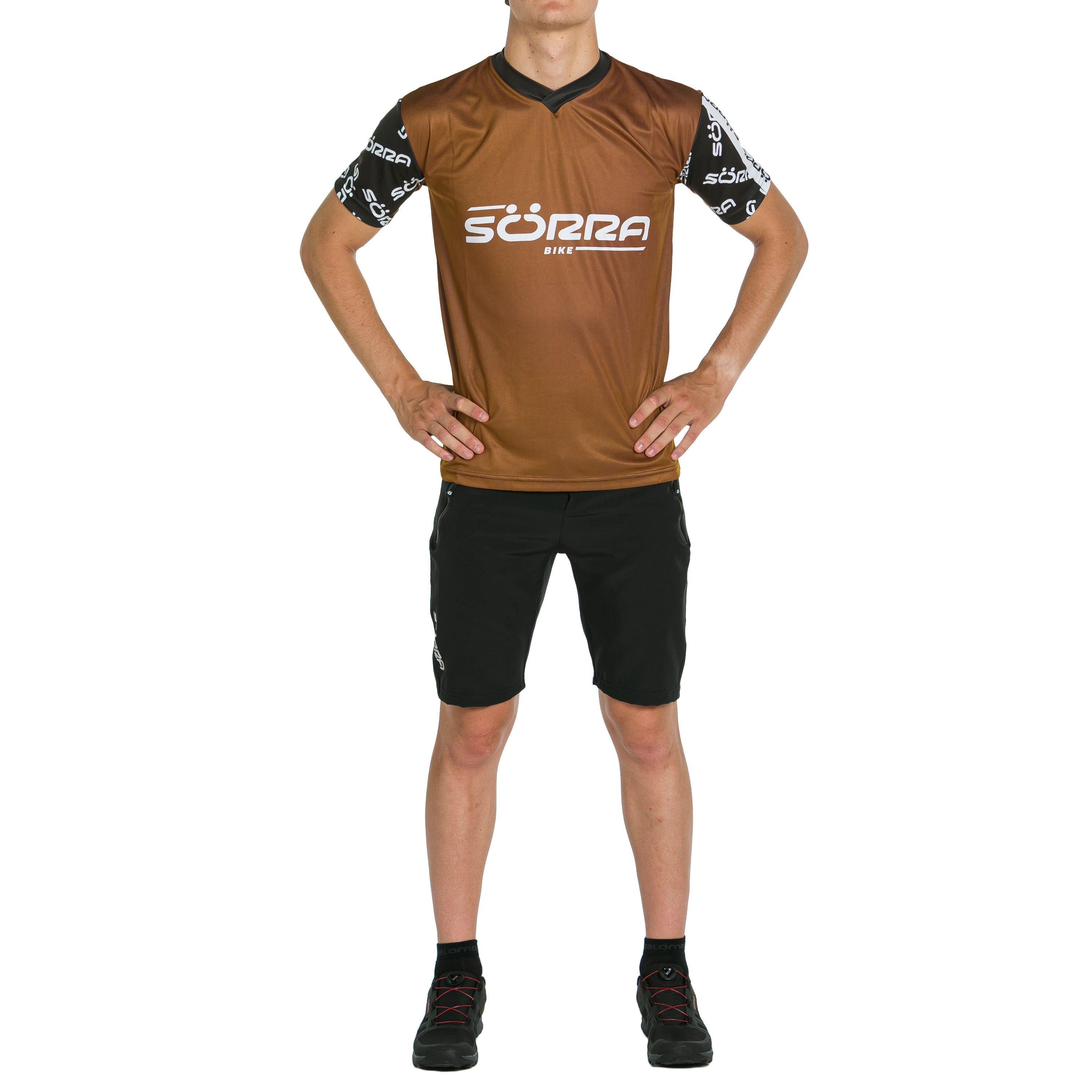 CONJUNTO MTB SS 2 VISUAL SERIES MARRÓN