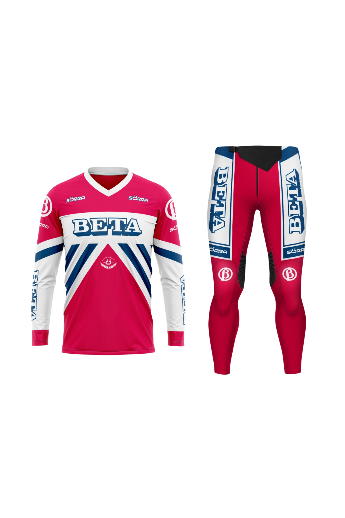 TRIAL CLOTHING SET 2 CLASSIC BETA RED