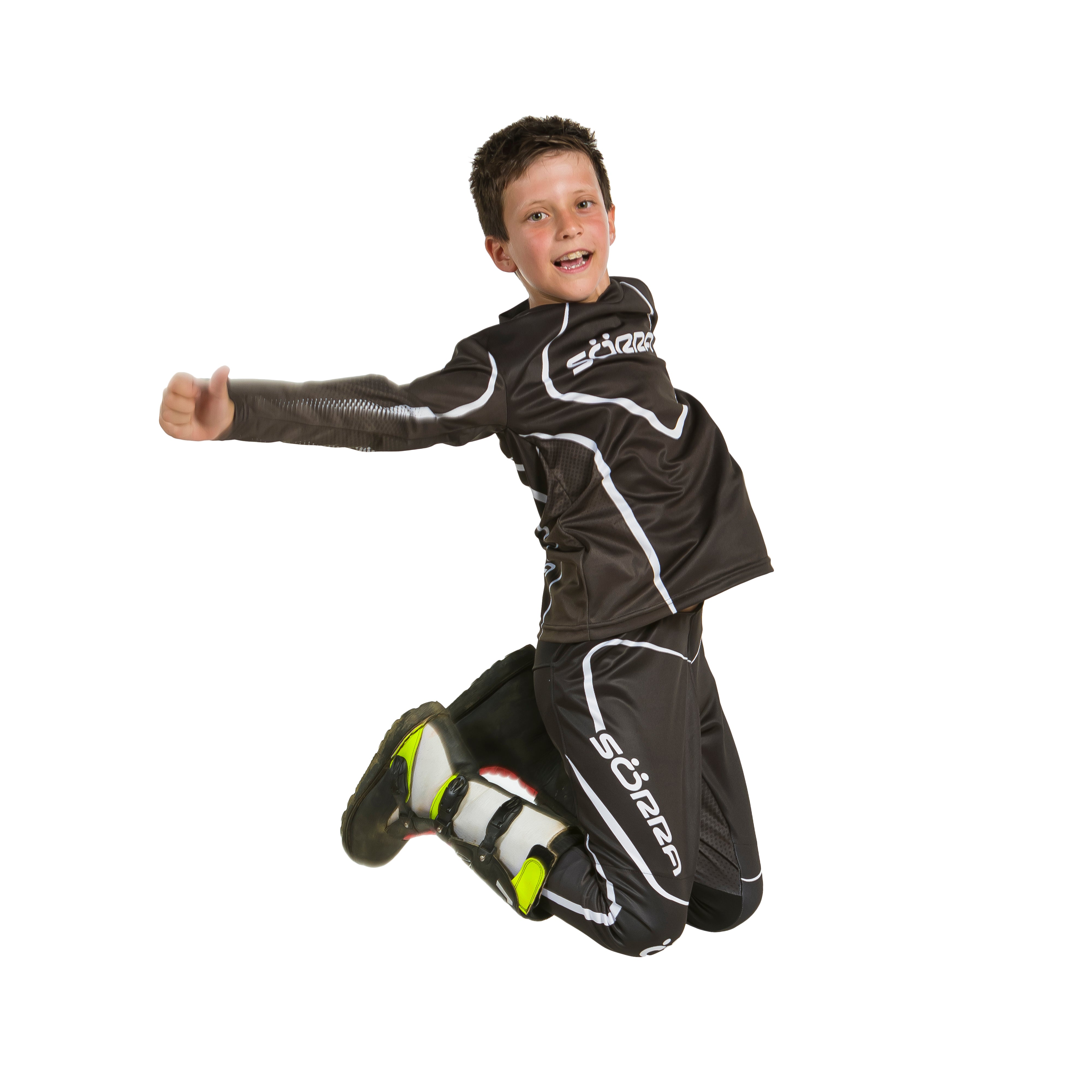 TRIAL CLOTHING SET 2 JUNIOR BLACK-WHITE