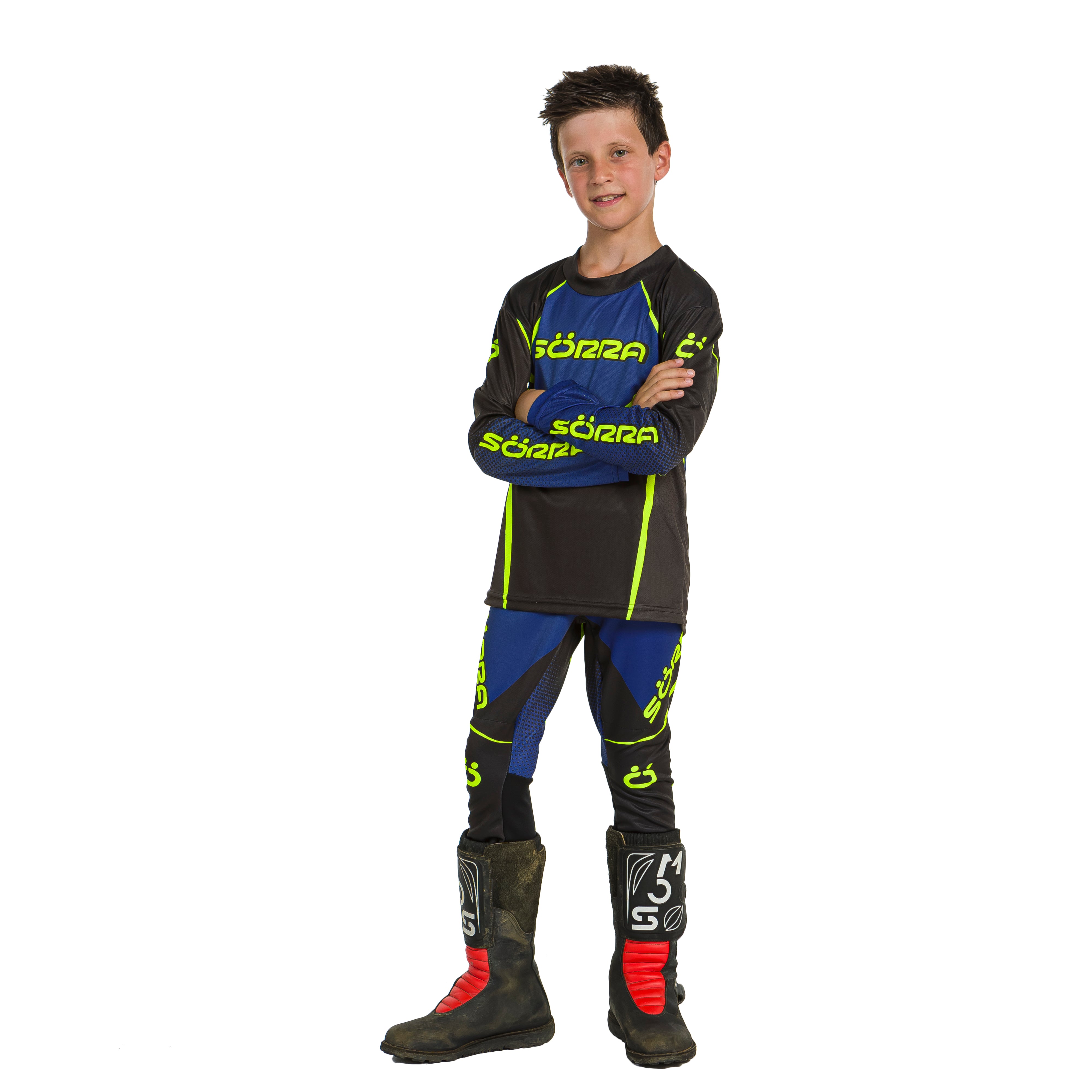 TRIAL CLOTHING SET 2 JUNIOR SHERCO