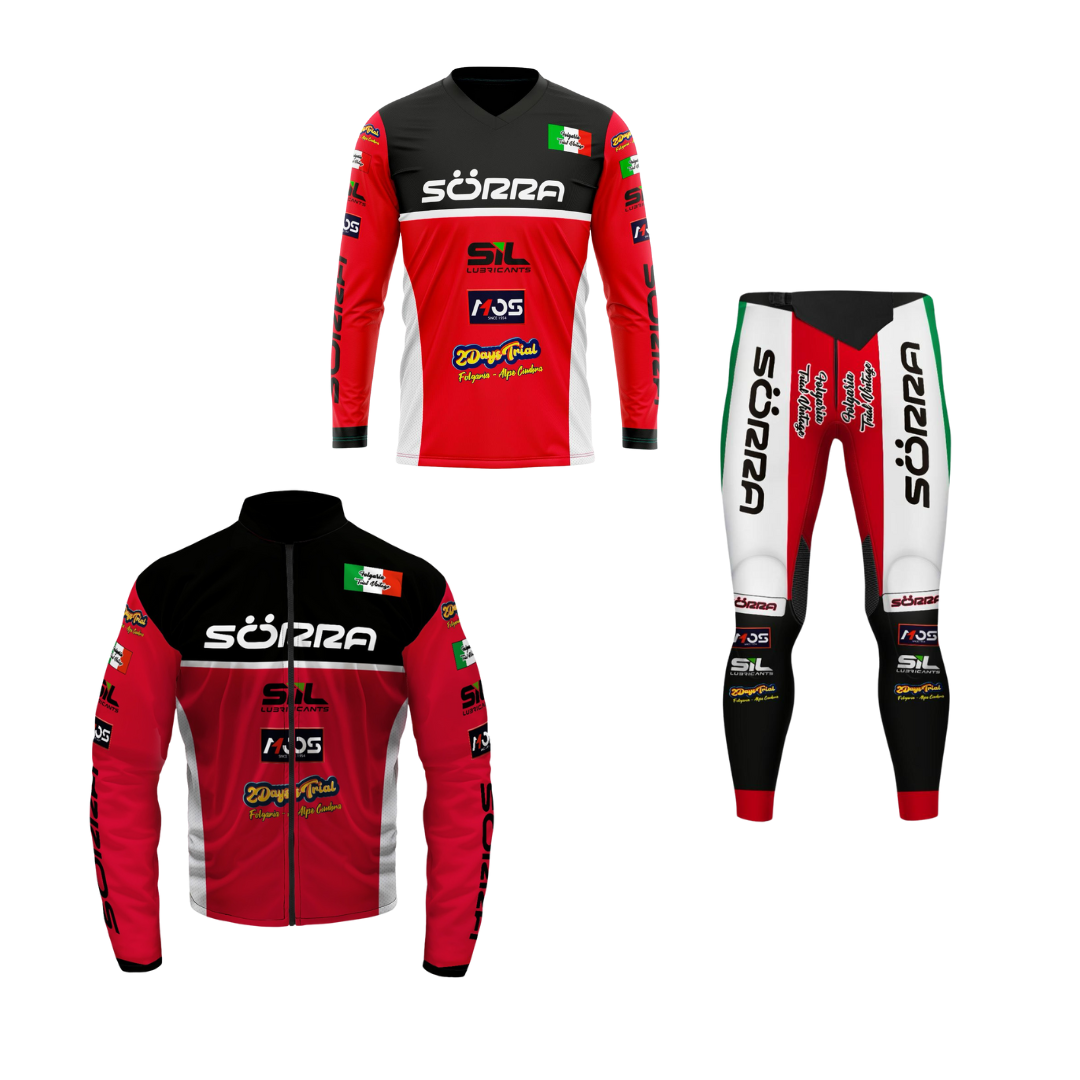 TRIAL CLOTHING SET 3 RACING FOLGARIA