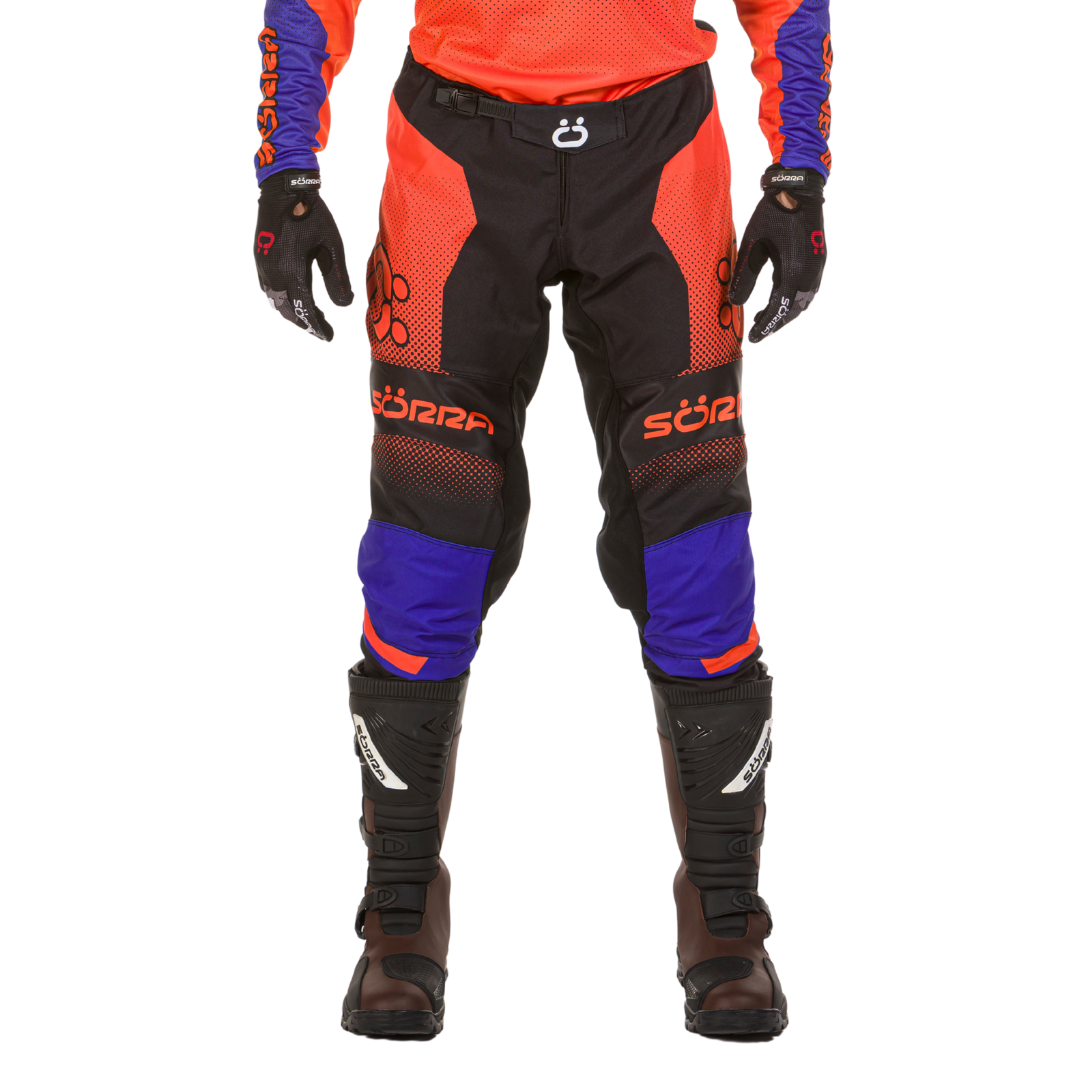 PANTALONES ENDURO FLOW NARANJA