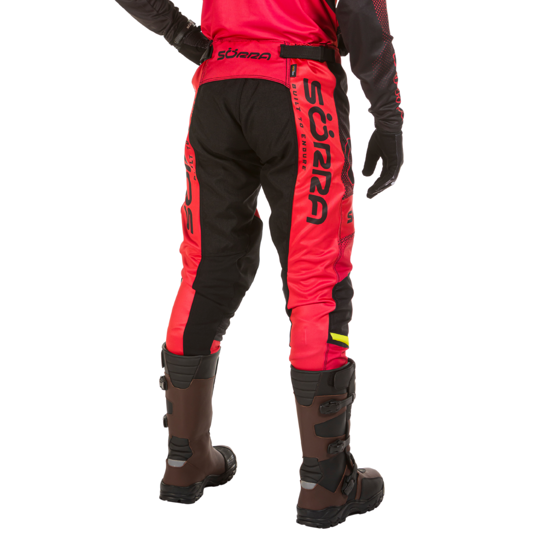 PANTALONES ENDURO FLOW ROJO