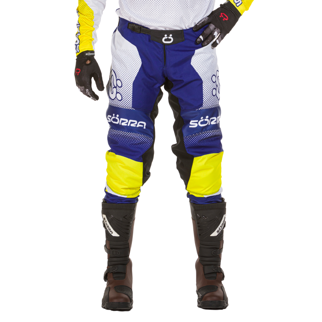PANTALONES ENDURO FLOW BLANCOS