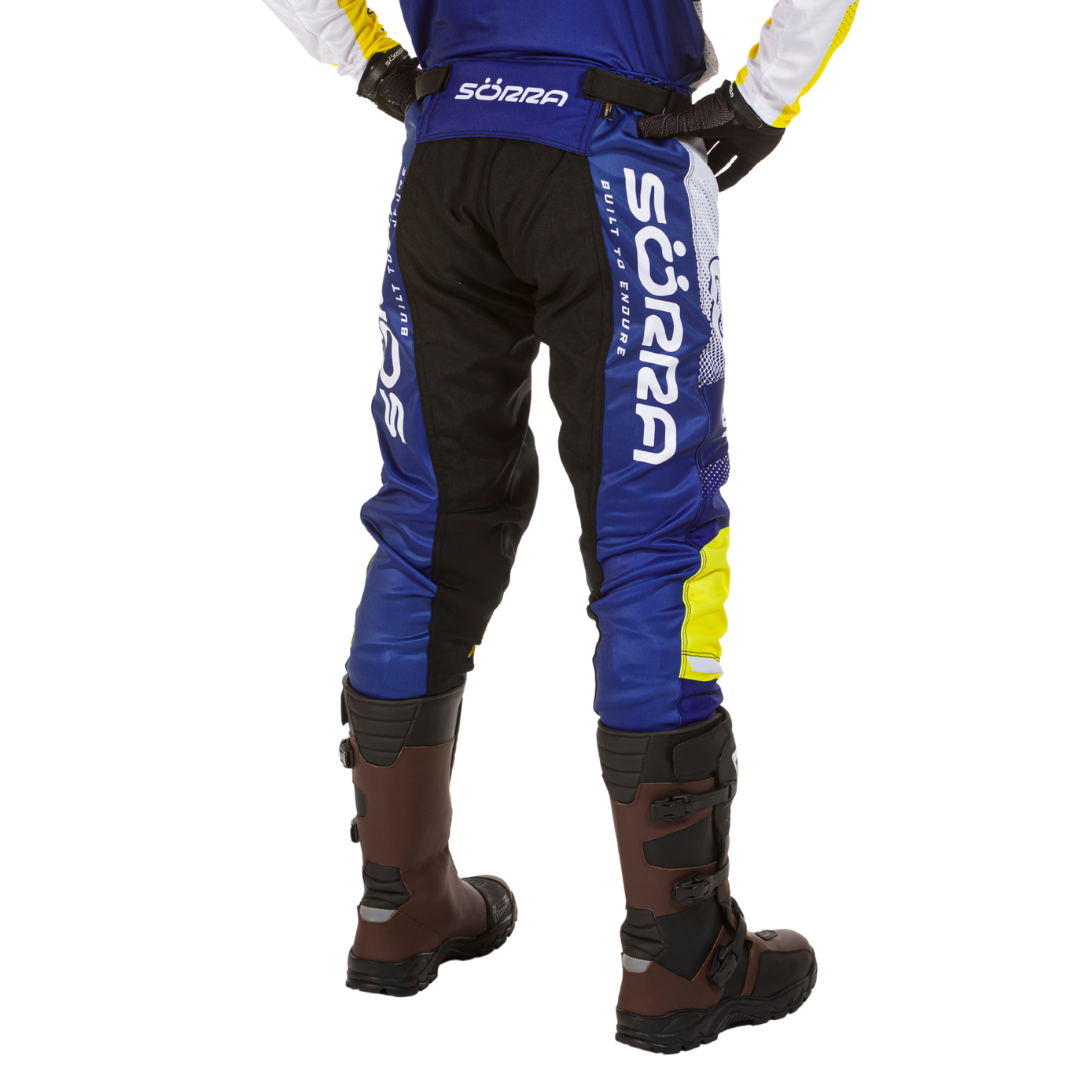 PANTALONES ENDURO FLOW BLANCOS