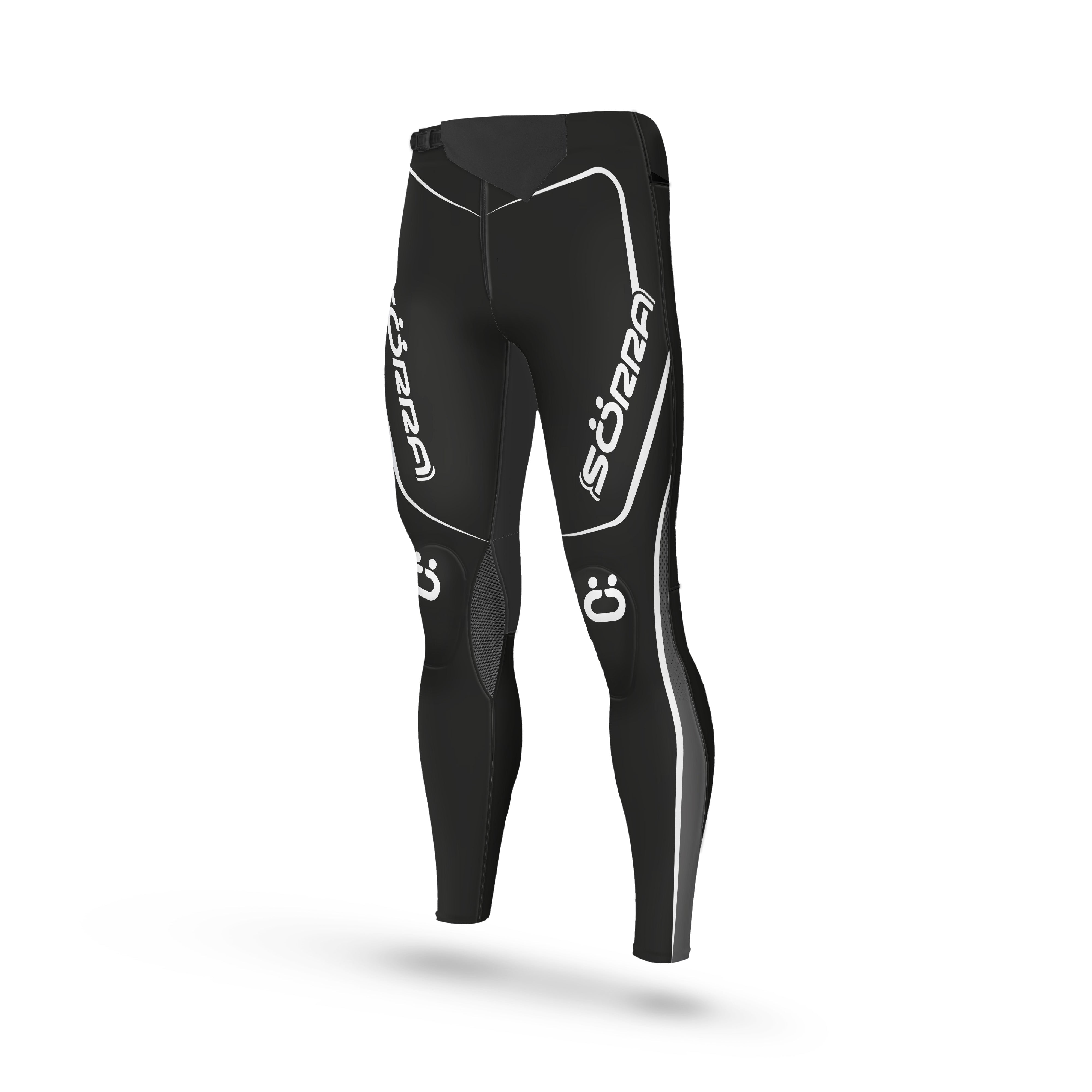 PANTS TRIAL SÖRRA 1 RACING BLACK AND WHITE