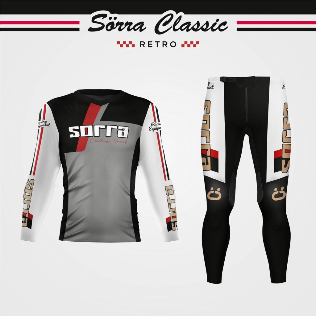 CONJUNTO  TRIAL 2 RACING RETRO