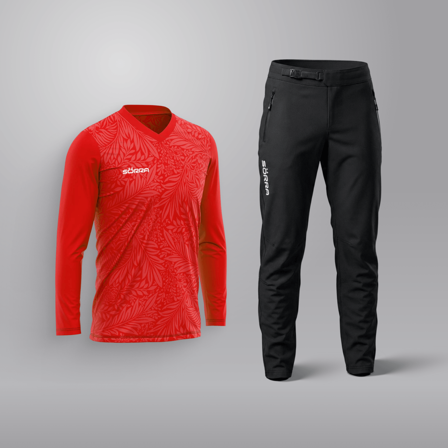 Conjunto de Ropa MTB 2 Tropic Rojo