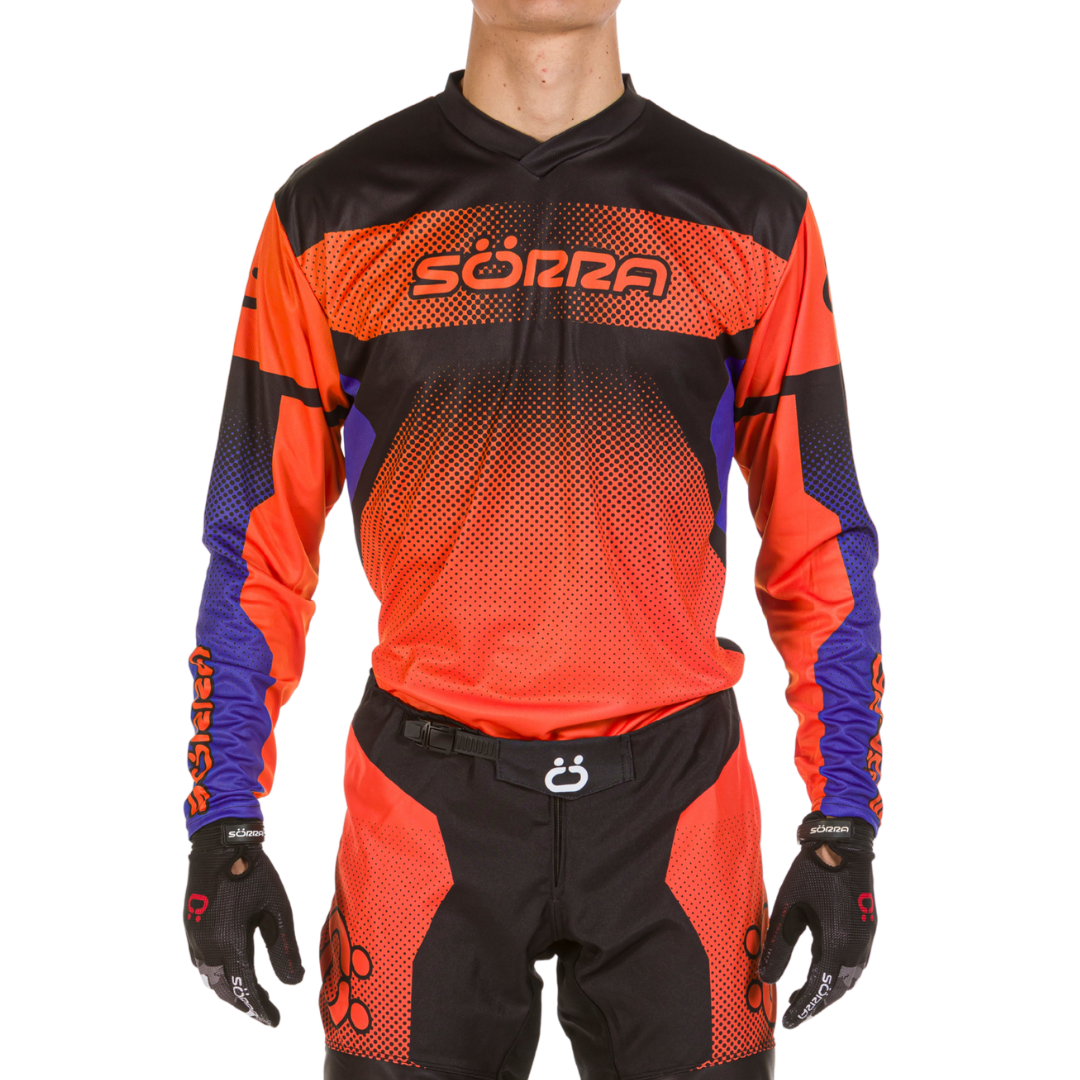 CAMISETA ENDURO FLOW NARANJA