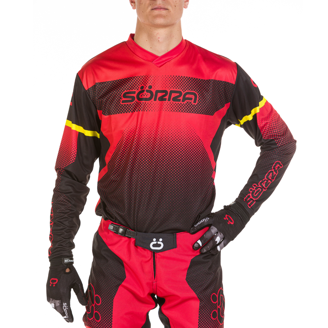 CAMISETA ENDURO FLOW ROJA