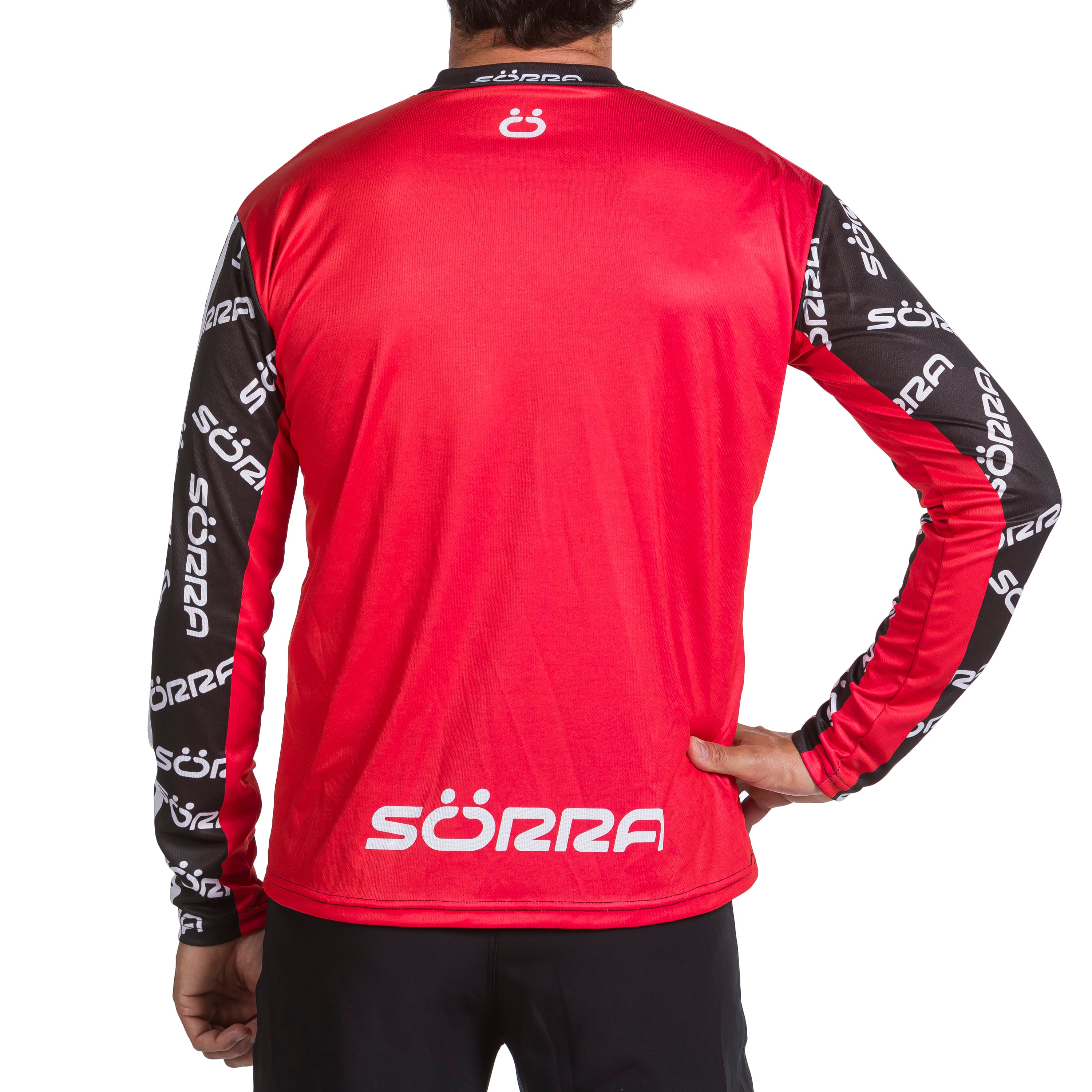 CAMISETA MTB SÖRRA LETTERS ROJO