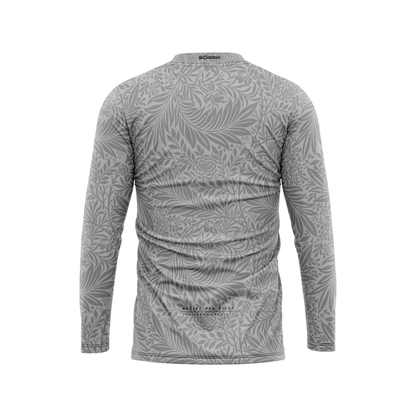 CAMISETA MTB SÖRRA TROPIC GRIS CLARO