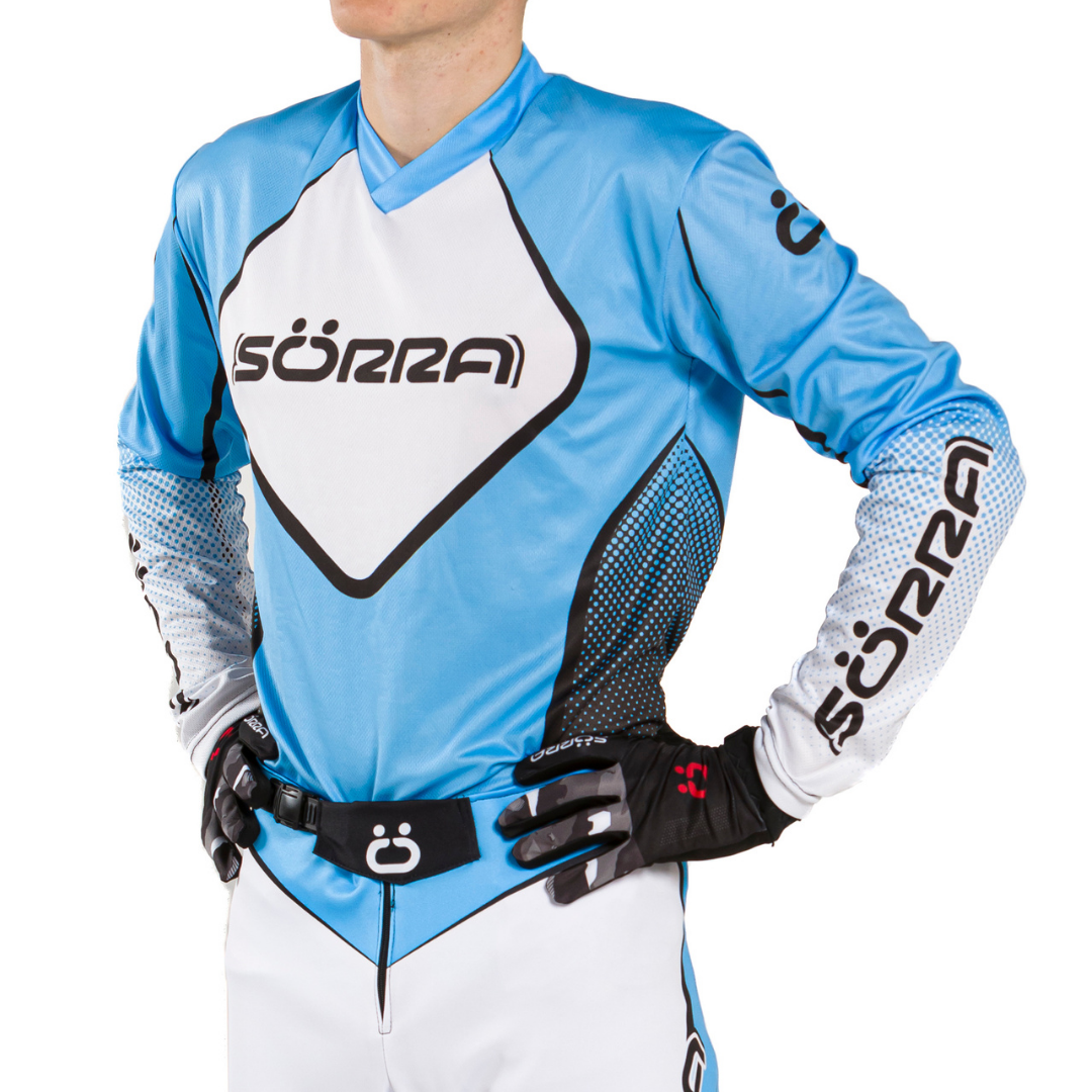 CAMISETA TRIAL SÖRRA 1 RACING AZUL SUAVE