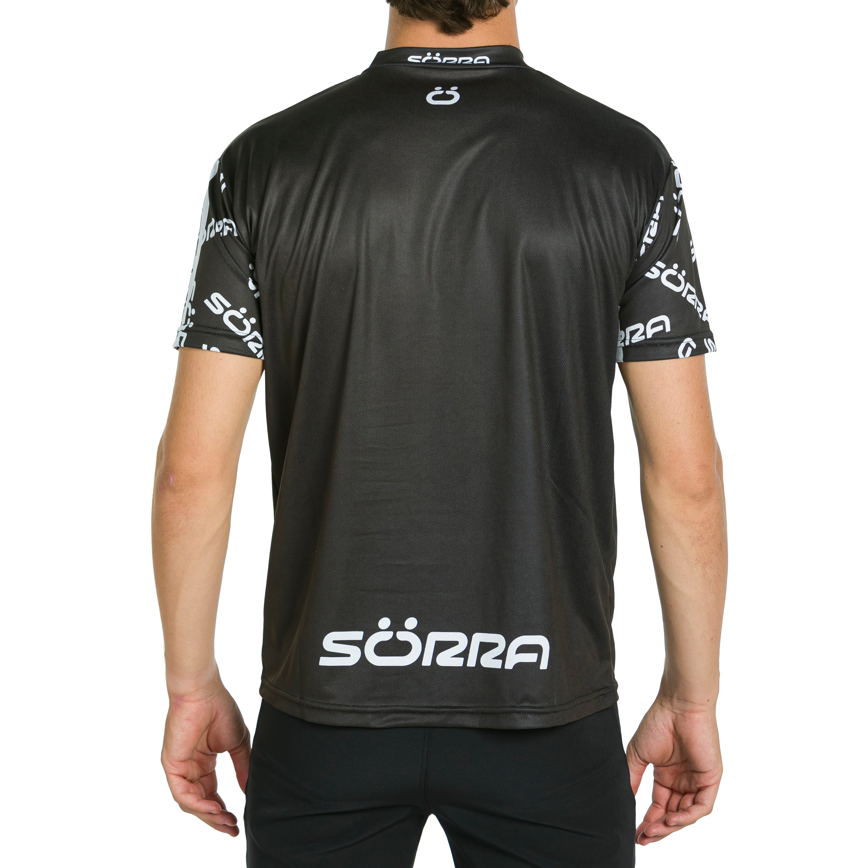 CAMISETA M/C MTB SÖRRA LETTERS NEGRO