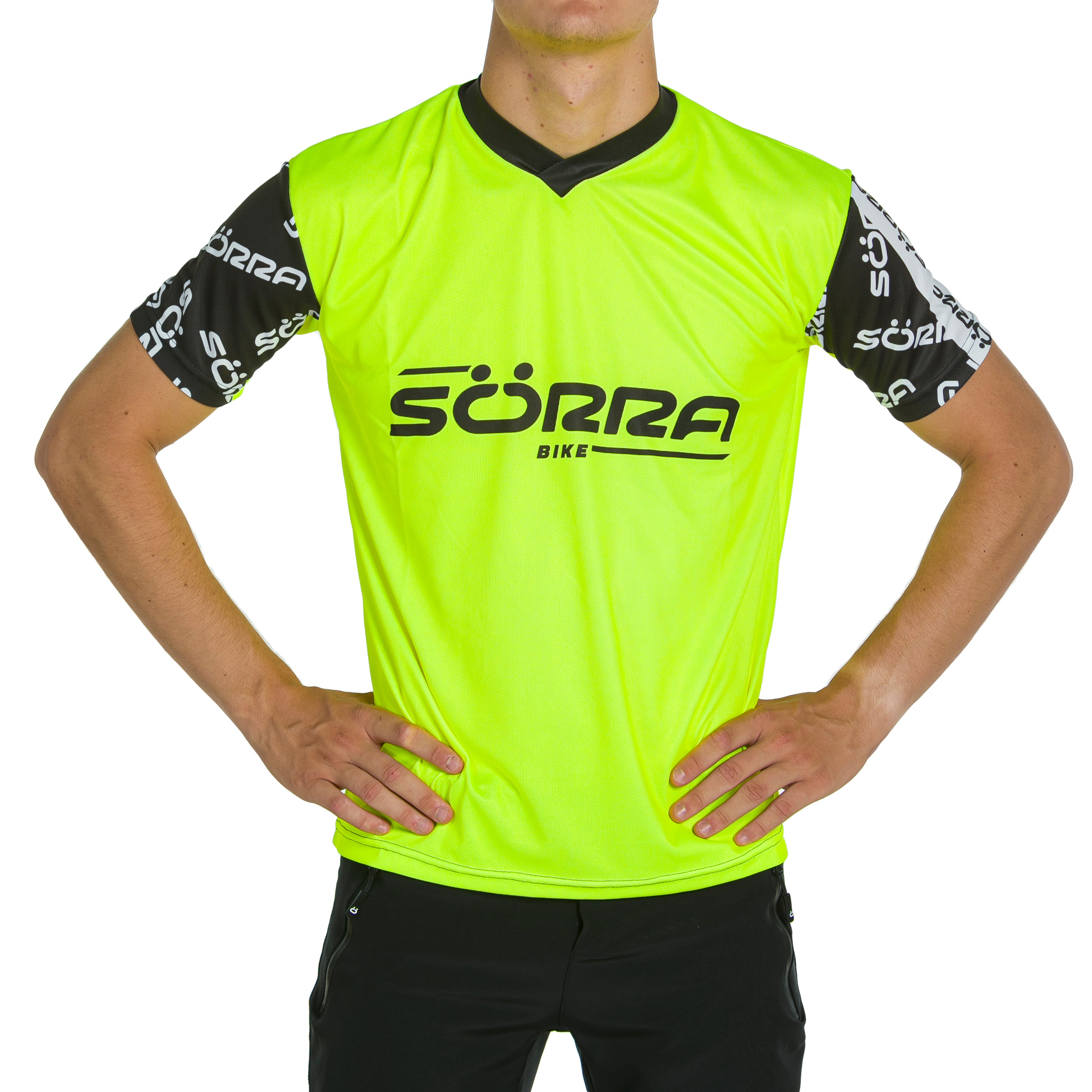 T-SHIRT SS MTB SÖRRA LETTERS BROWN