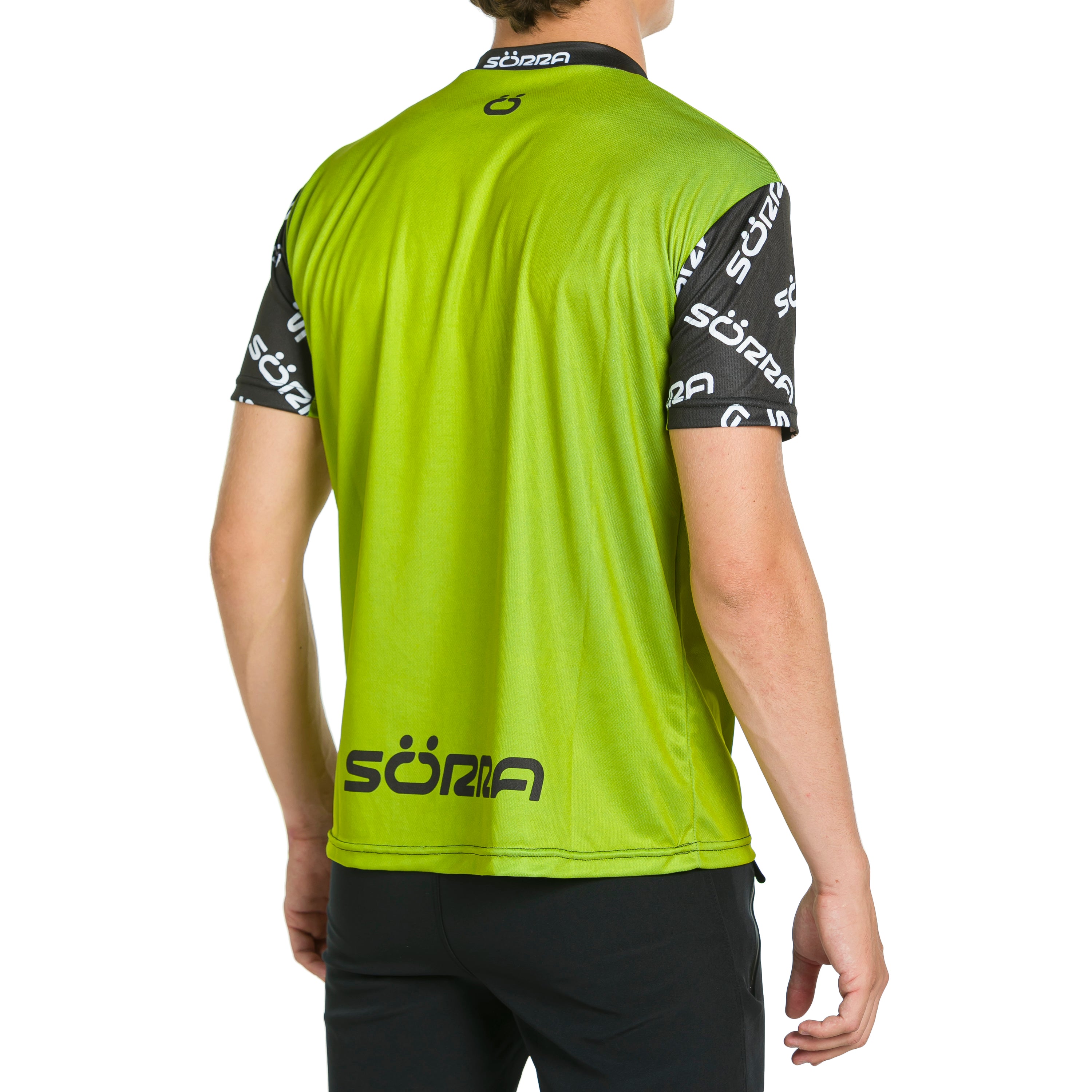 T-SHIRT SS MTB SÖRRA LETTERS GREEN