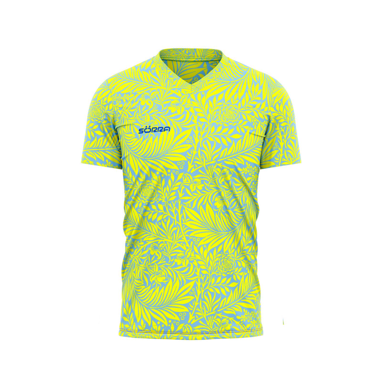 MTB Clothing Set SS 2 Tropic Yellow-Blue