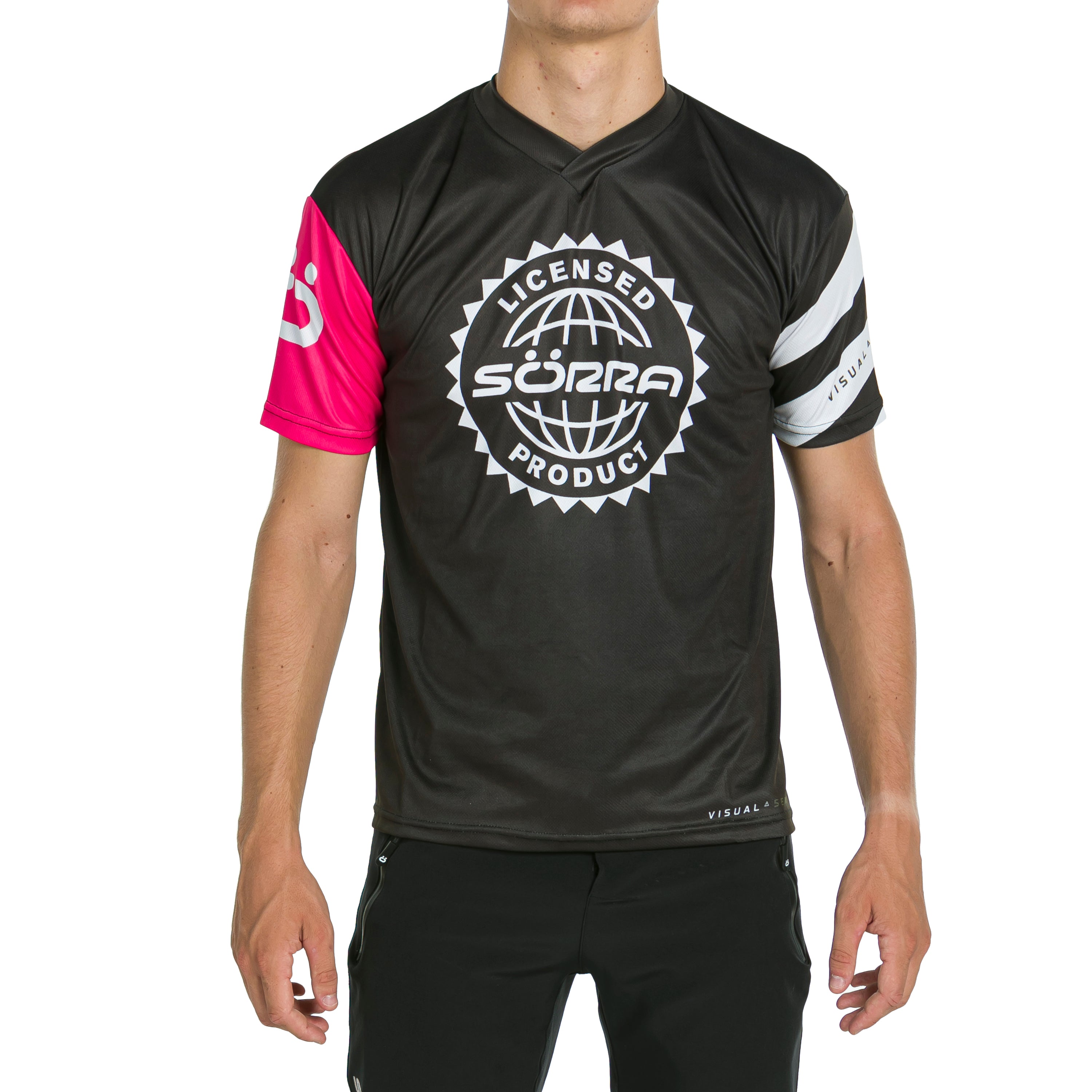 T-SHIRT SS MTB SÖRRA VISUAL SERIES PINK
