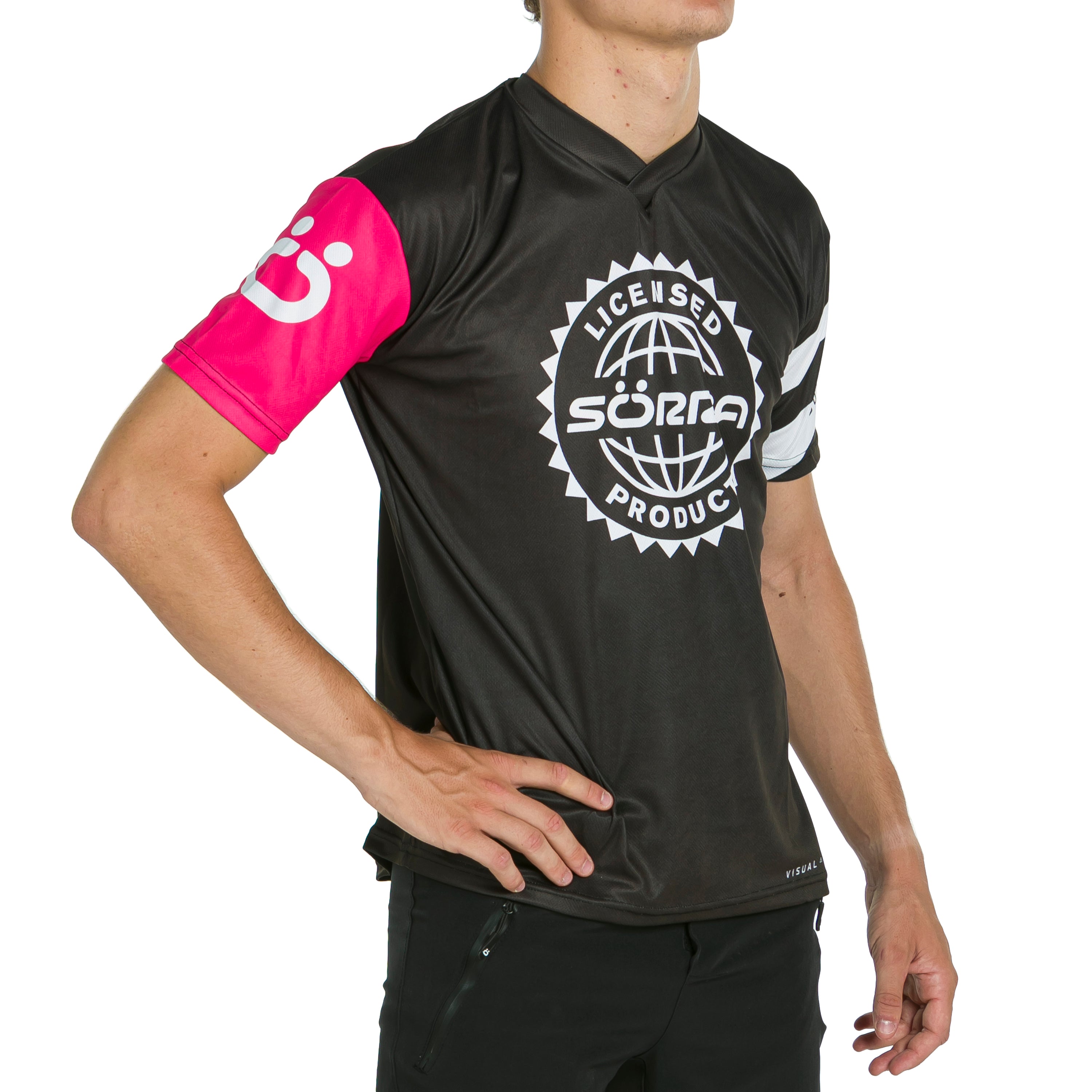 T-SHIRT SS MTB SÖRRA VISUAL SERIES PINK
