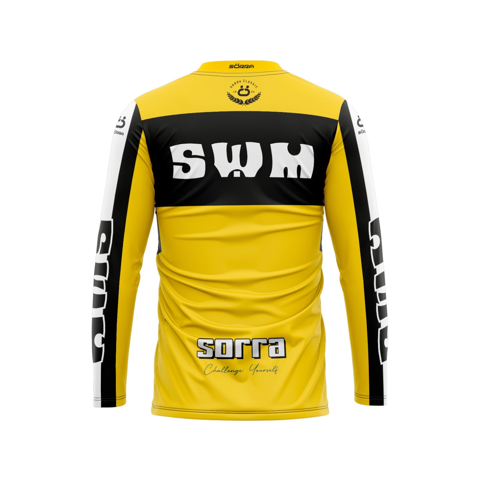 T-SHIRT TRIAL SÖRRA RACING CLASSIC SWM YELLOW