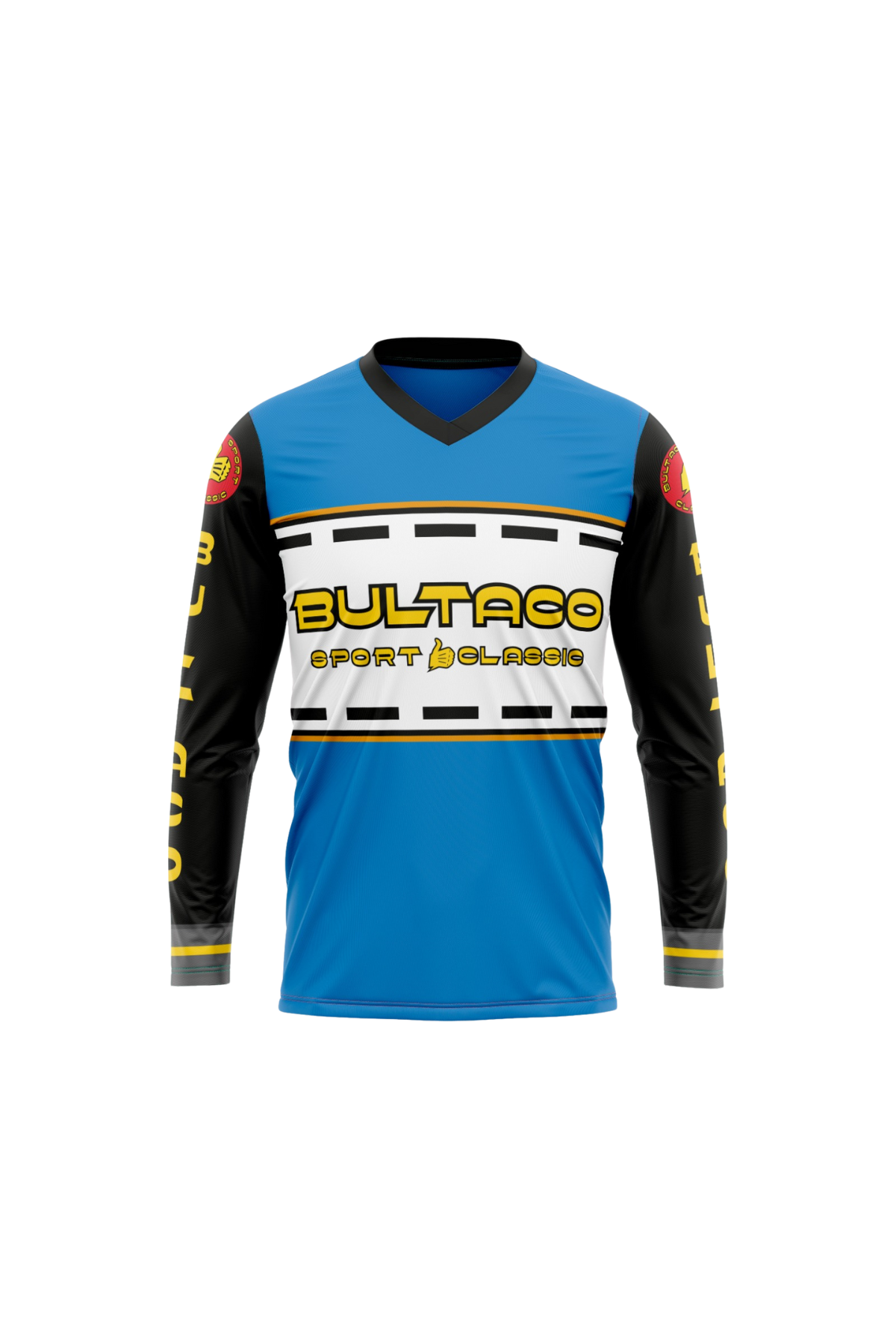 Haz tuya la camiseta Bultaco con esta opción personalizada disponible únicamente bajo pedido