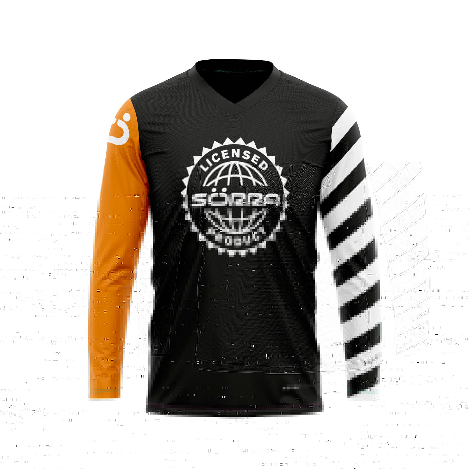 T-SHIRT MTB SÖRRA VISUAL SERIES GREEN