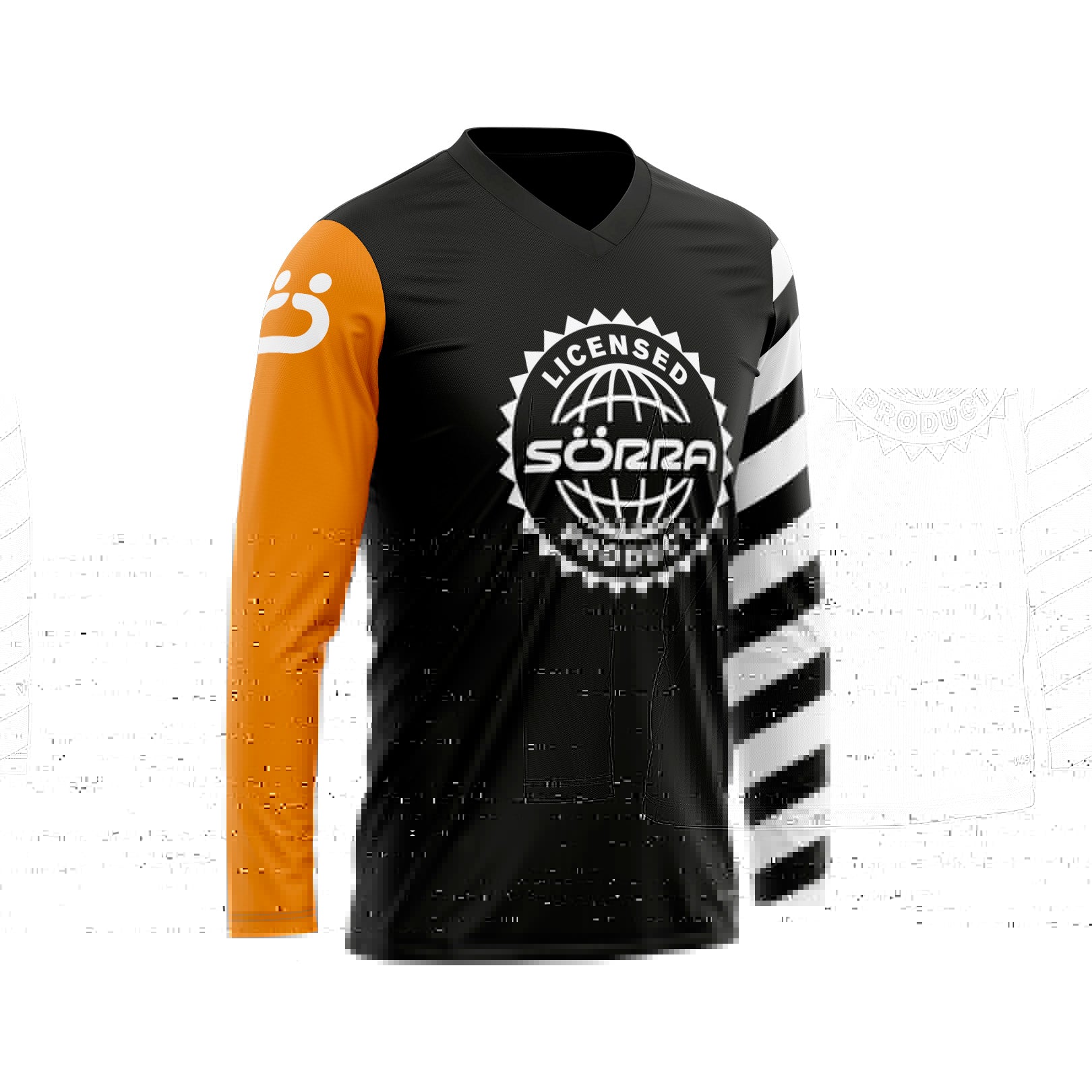 T-SHIRT MTB SÖRRA VISUAL SERIES GREEN