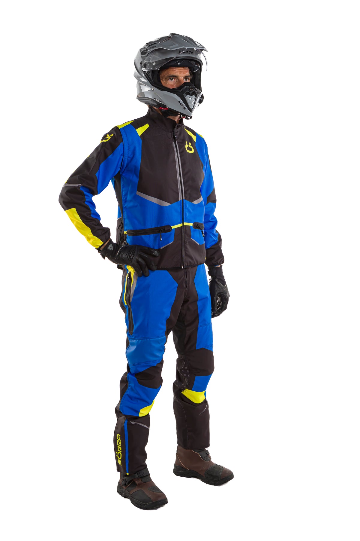 Moto Trail Kit Blue Fluo Yellow