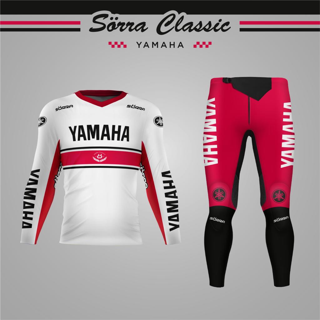 ENSEMBLE DE VÊTEMENTS TRIAL 2 CUSTOM YAMAHA