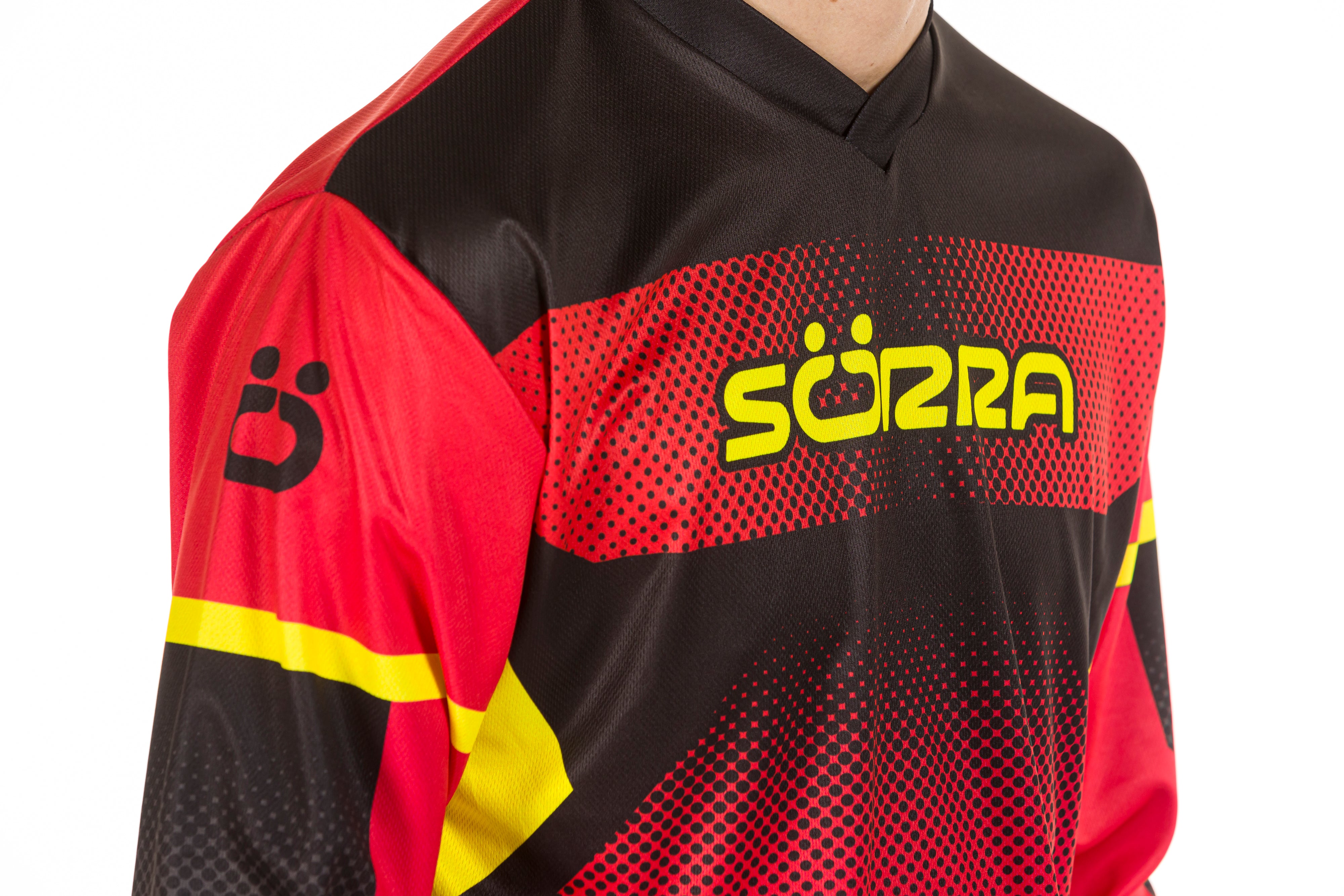 Conjunto Enduro 1 Rojo-Amarillo