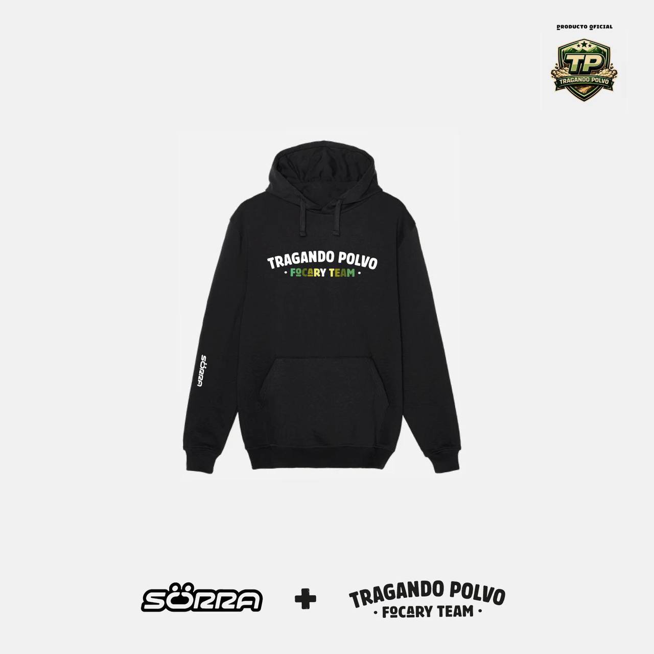 HOODIE TRAGANDO POLVO FOCARY TEAM