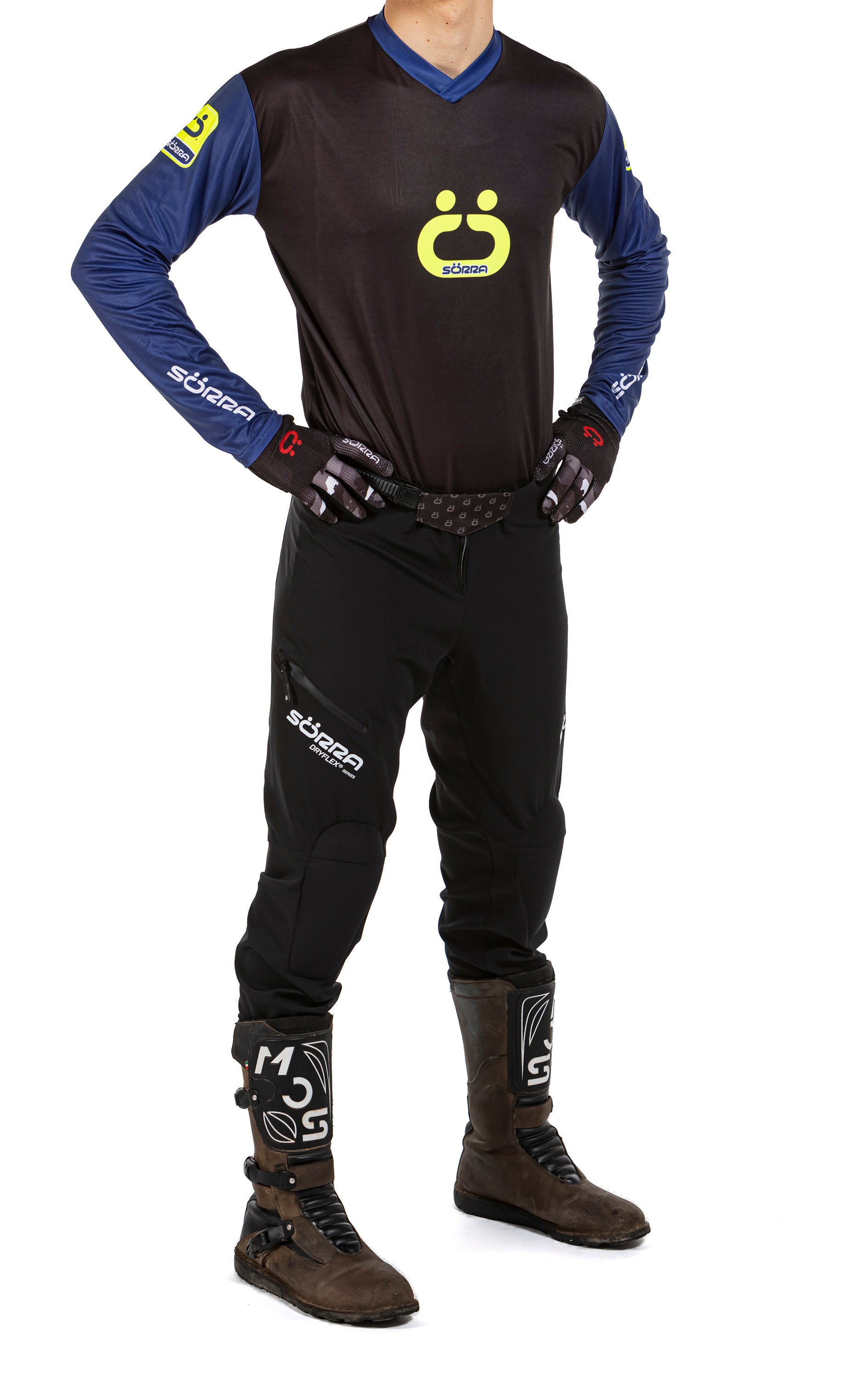 Conjunto de Ropa Trial X2 Sörra Dryflex Azul