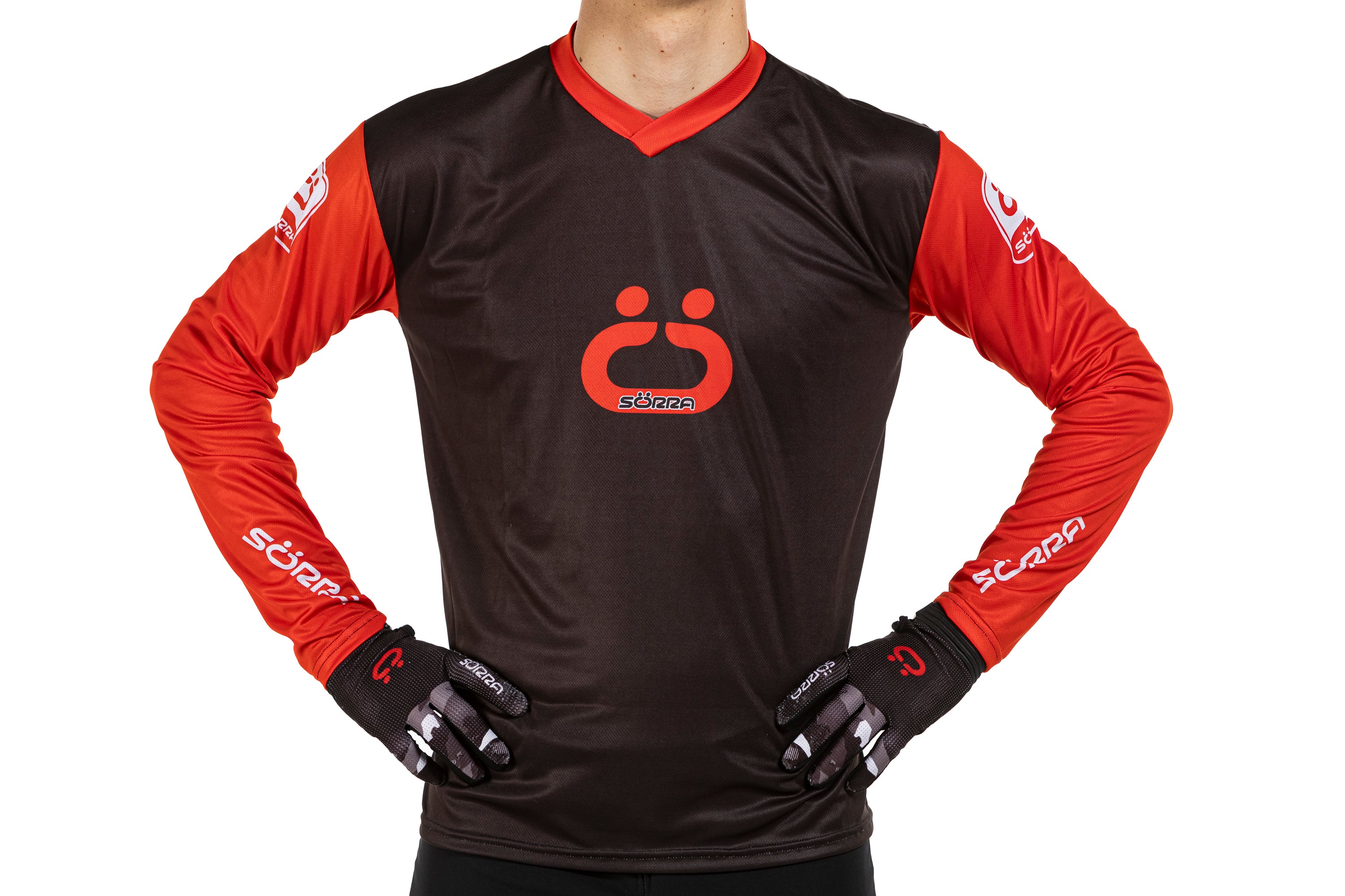 Conjunto de Ropa Trial X2 Sörra Dryflex Rojo