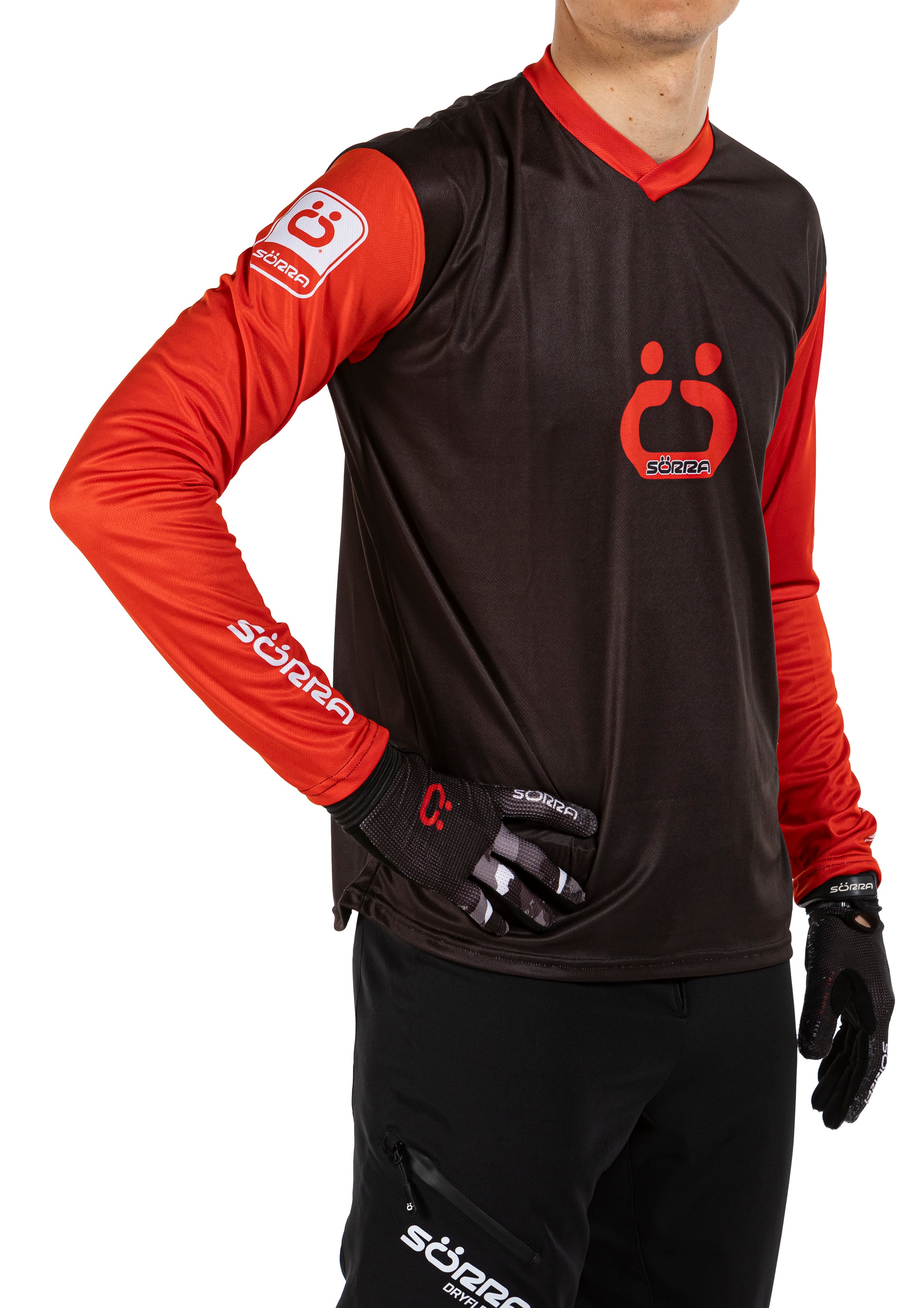 Conjunto de Ropa Trial X2 Sörra Dryflex Rojo