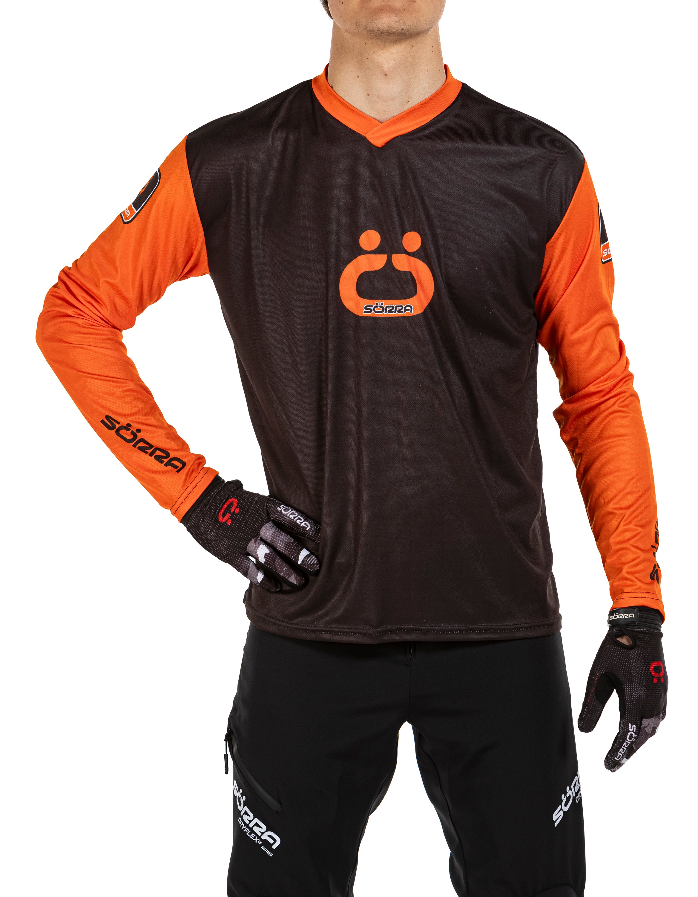 Camiseta Trial Sörra Dryflex Naranja