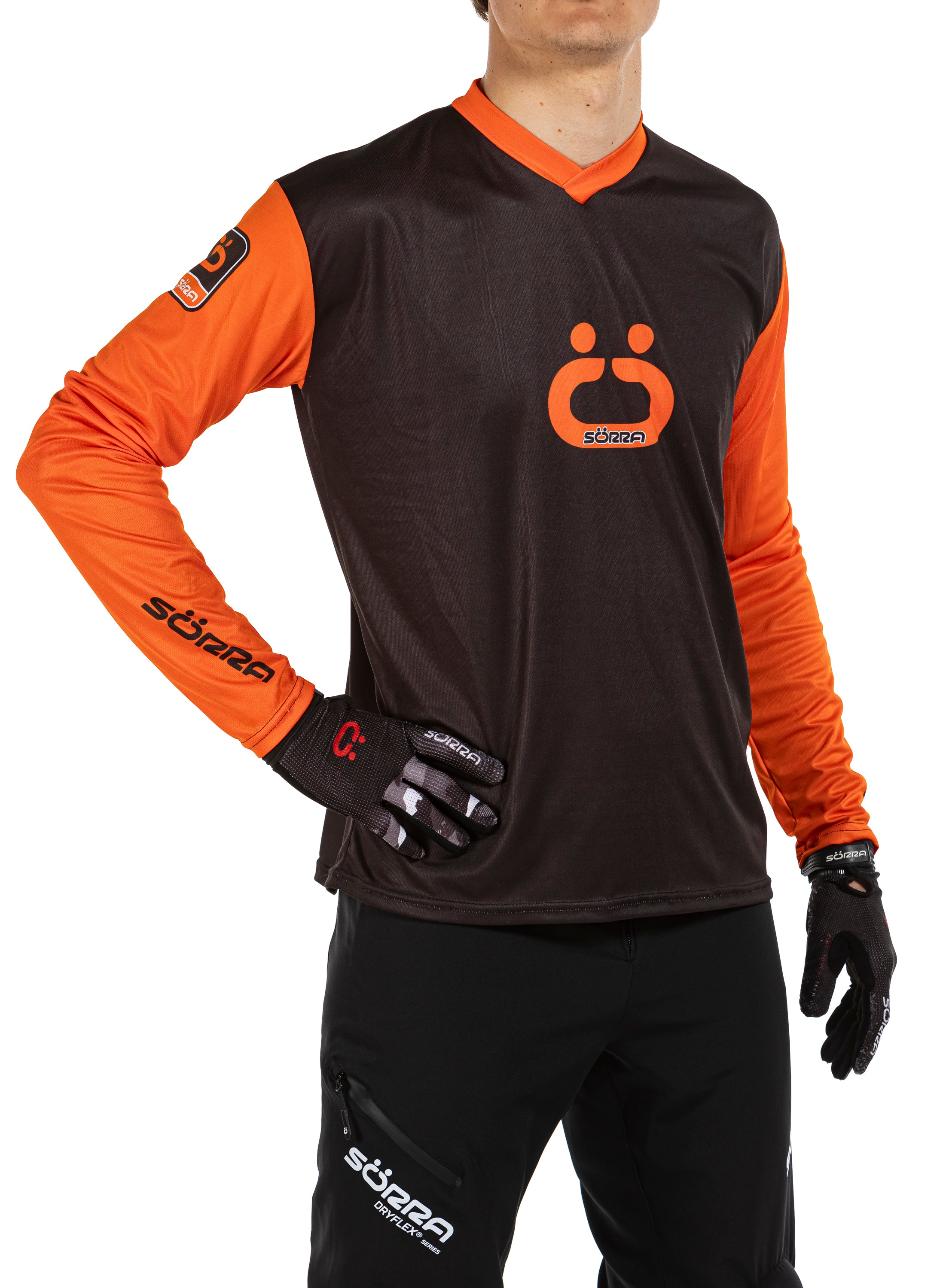 Conjunto de Ropa Trial X2 Sörra Dryflex Naranja