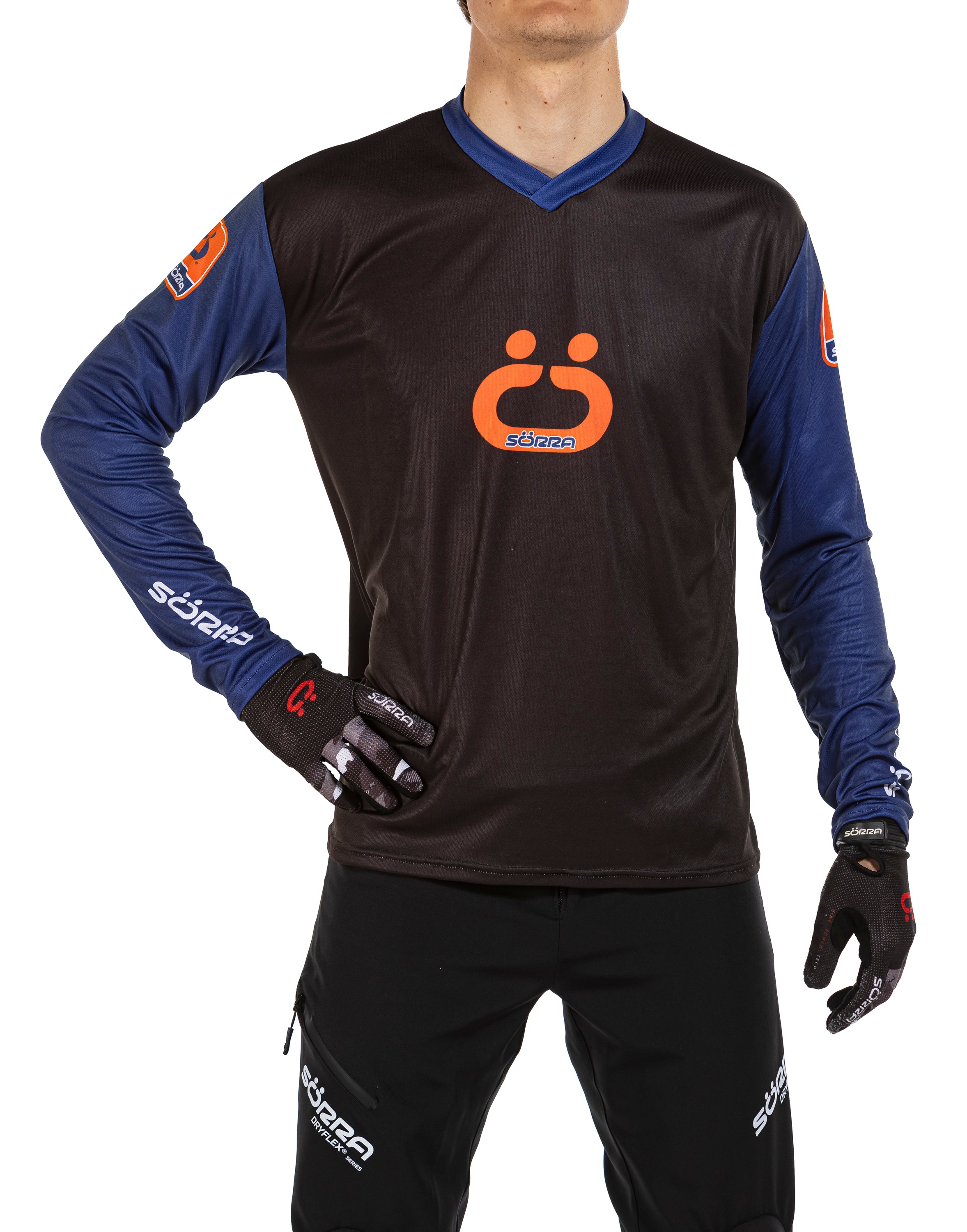 Camiseta Trial Sörra Dryflex Azul Original