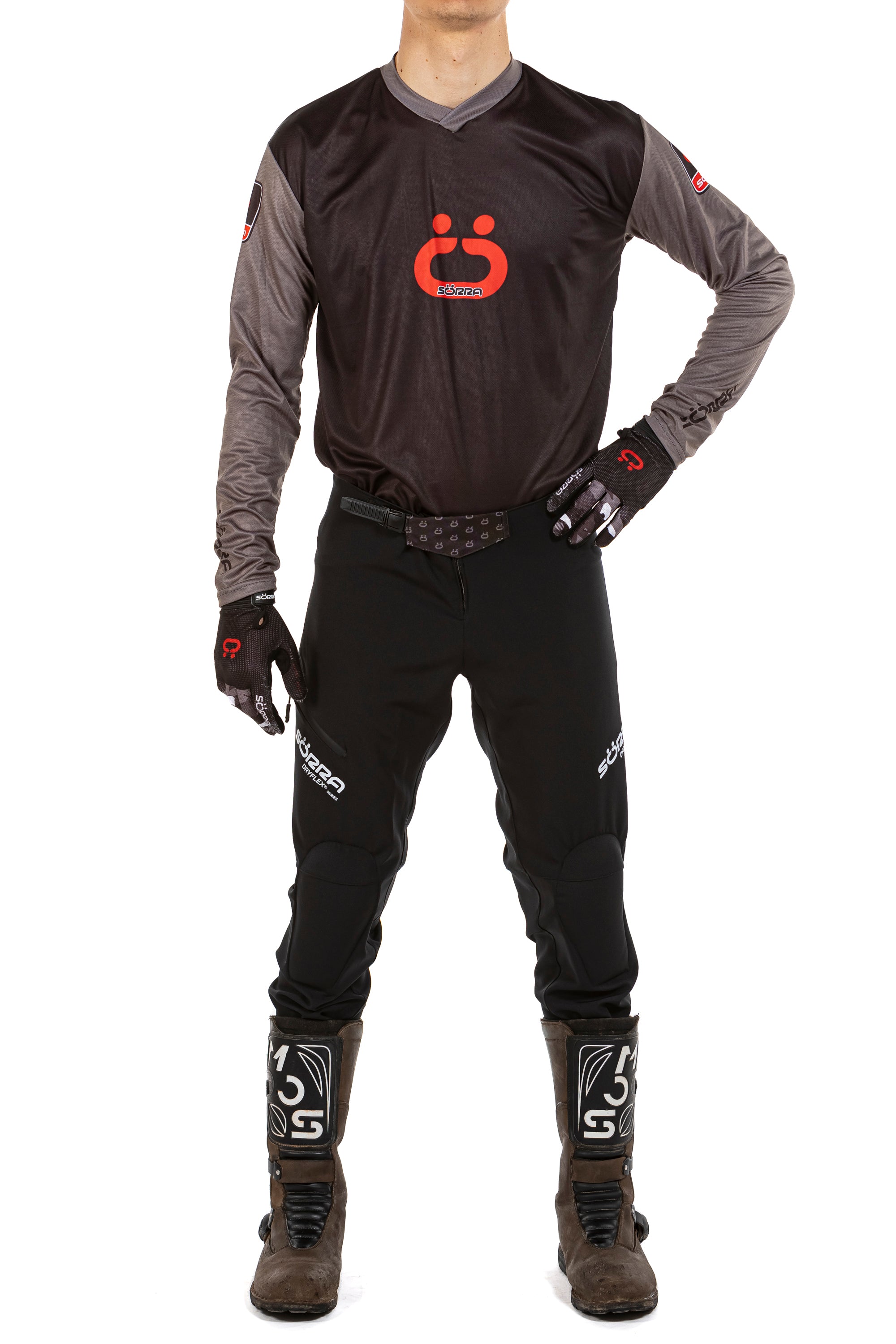 Conjunto de Ropa Trial X2 Sörra Dryflex Gris